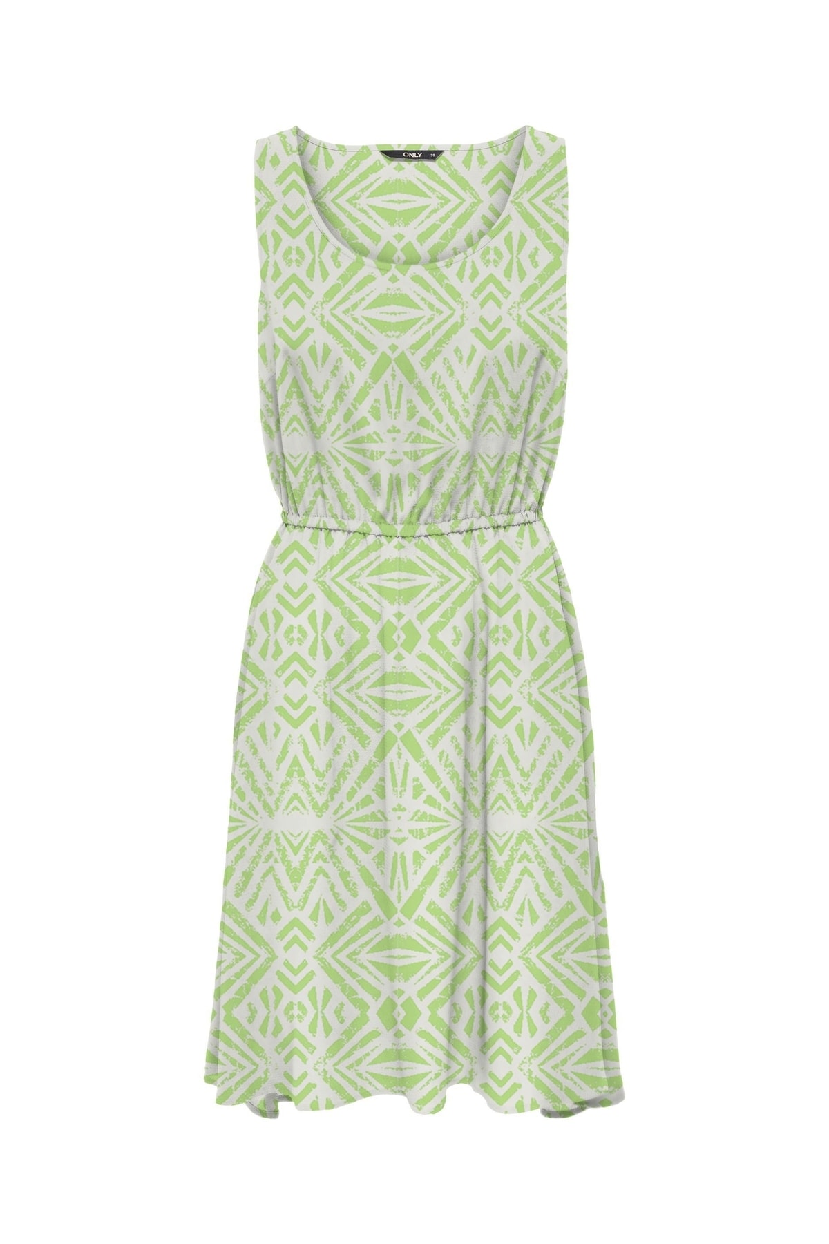 Vestido Camisero Largo ONLY Onlnova Lux - Manga 3/4 - Tejido Ligero Y Suave - Estilo Casual Cómodo - Diseño AOP PTM
