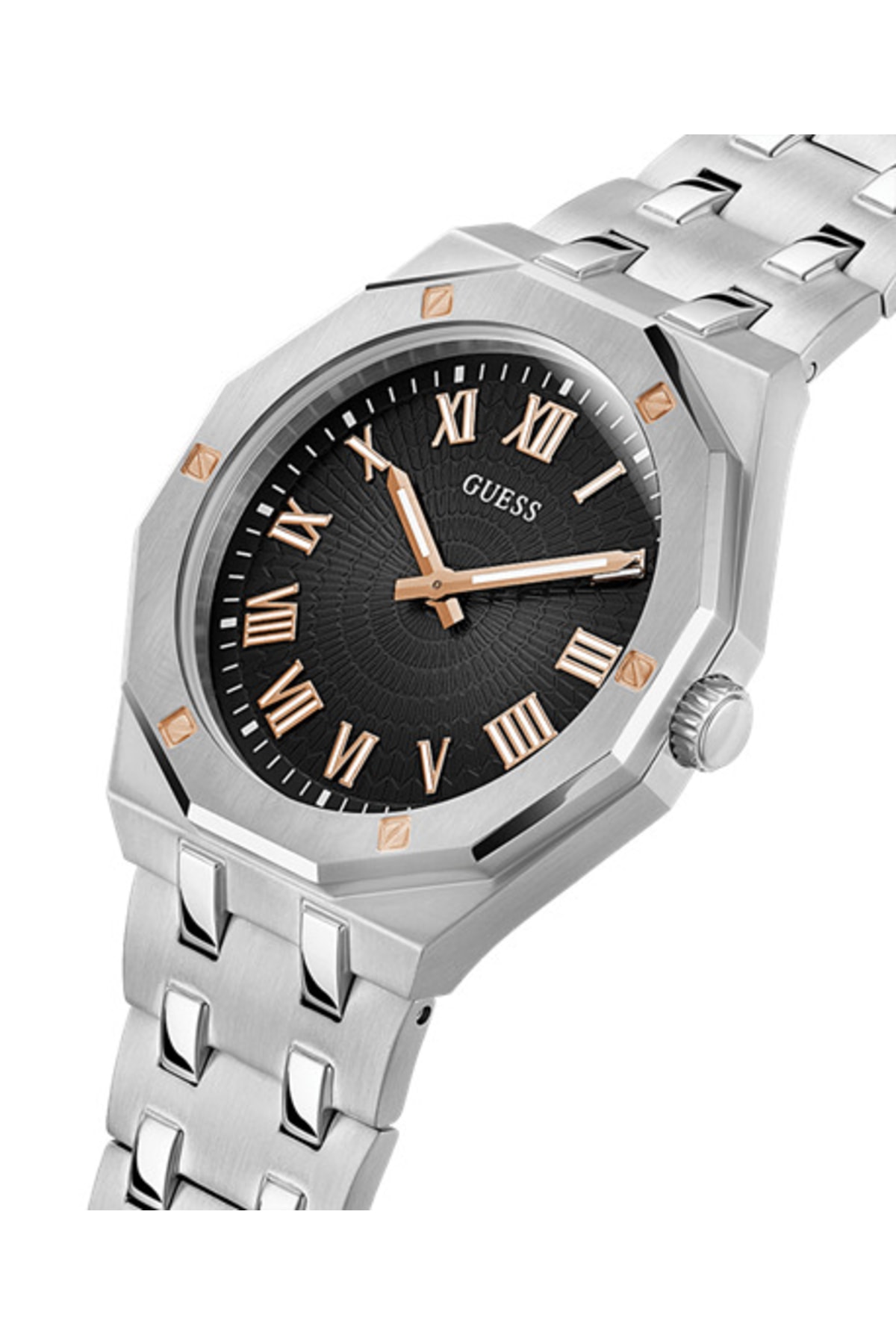 ساعت مردانه مشکی گسGuess | GUGW0575G1469533424 اورجینال - تصویر 4