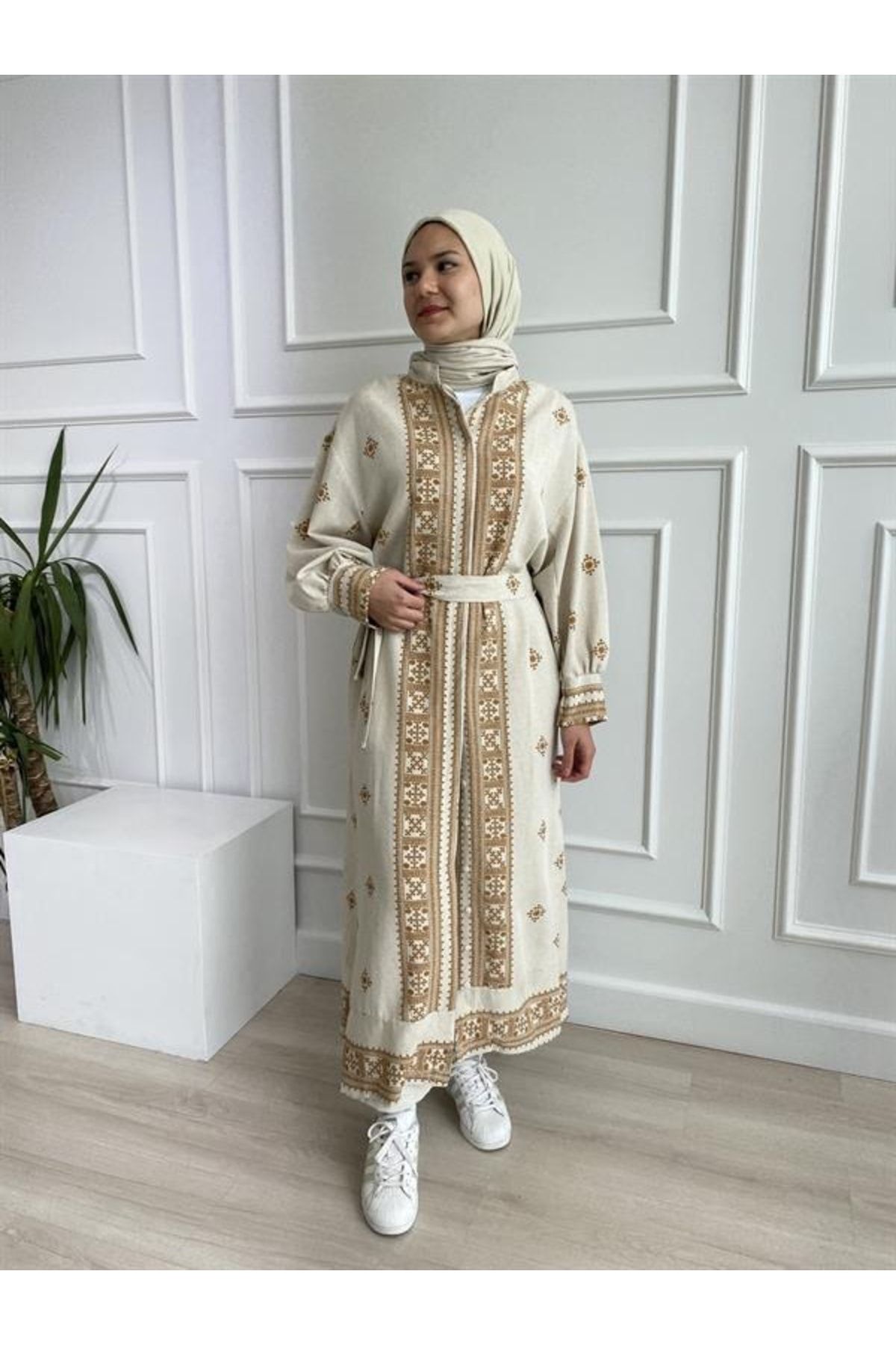 Kimono dress hijab sale