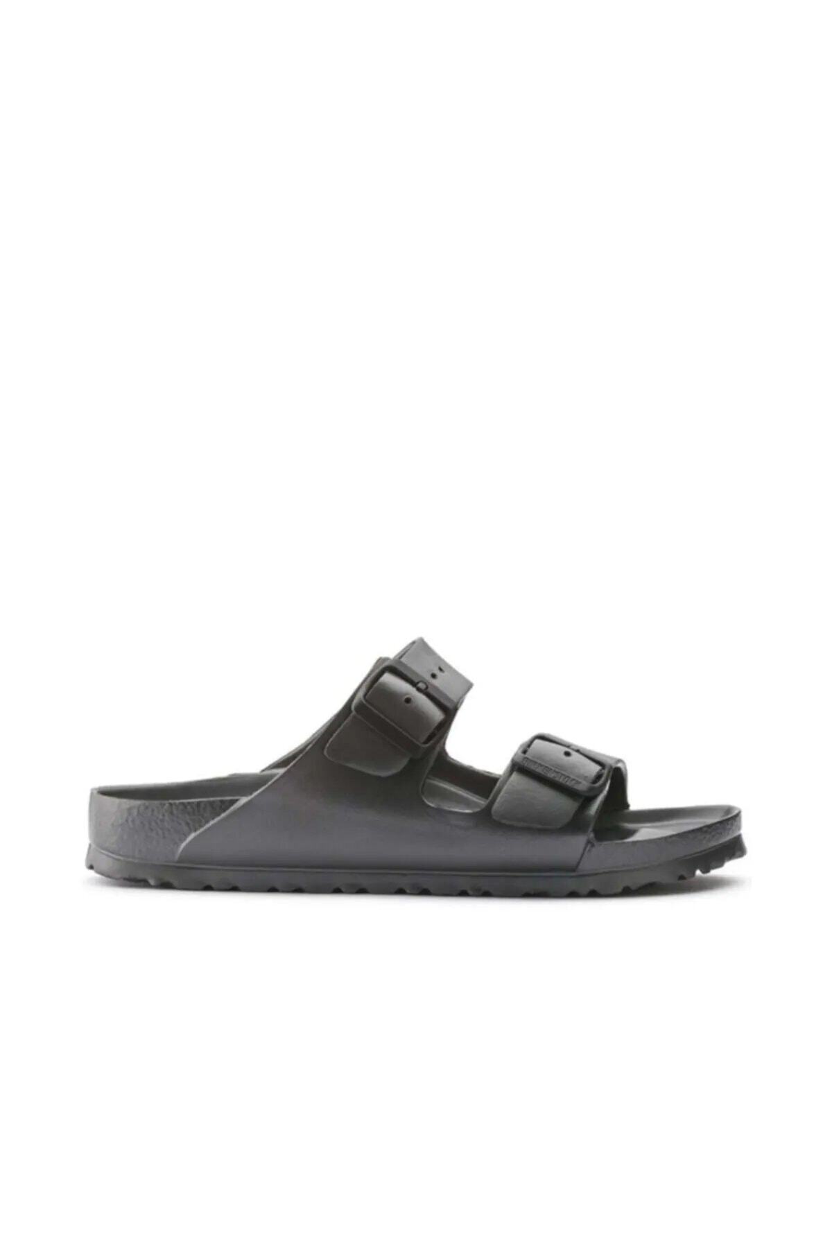 دمپایی مردانه آنتراسیت متالیک آریزونا اوا بیرکن استاک دمپایی Birkenstock
