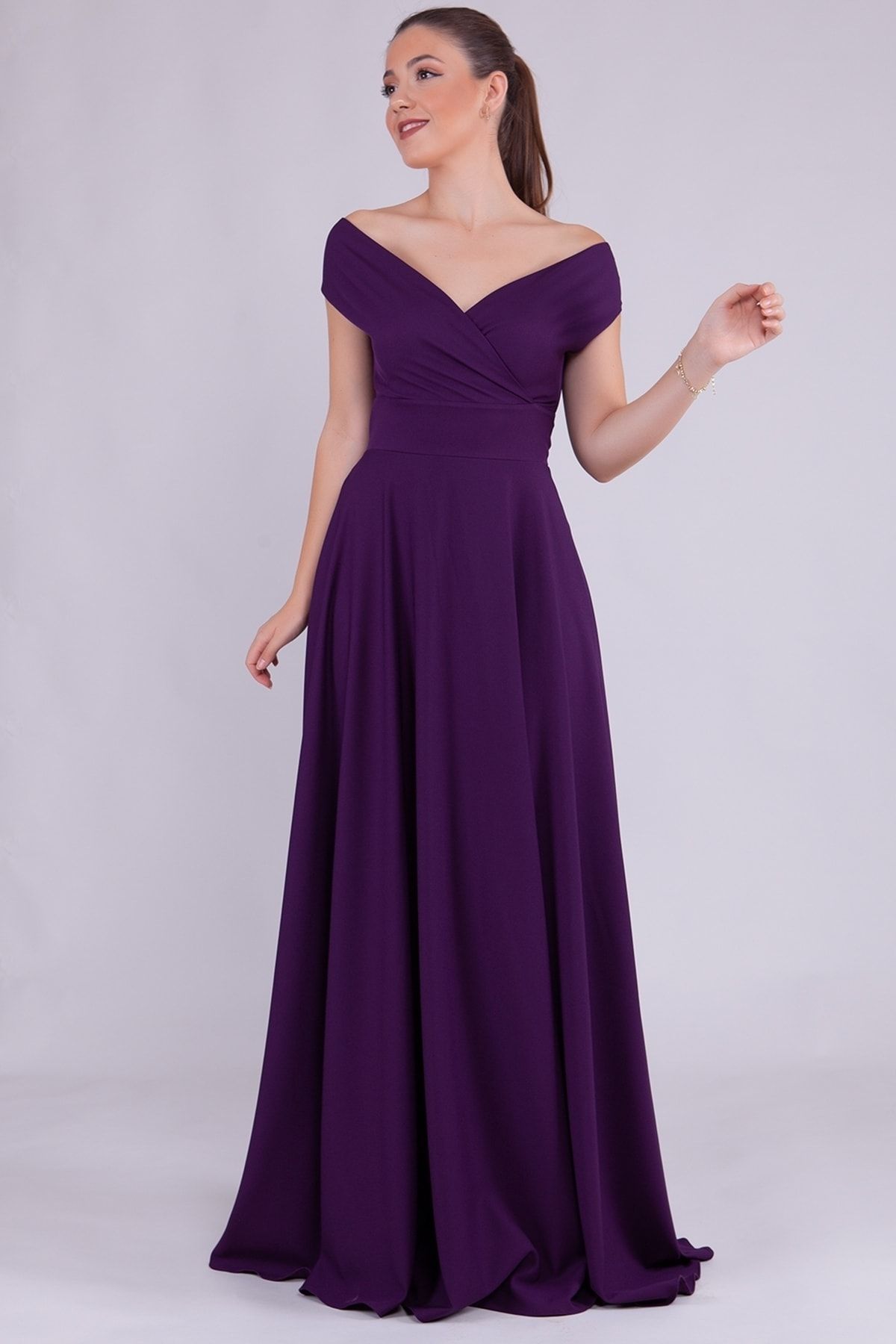 Plum sales evening gowns