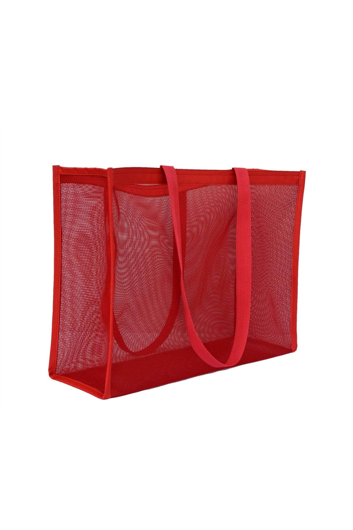 Mesh Red Beach Bag (small Size)