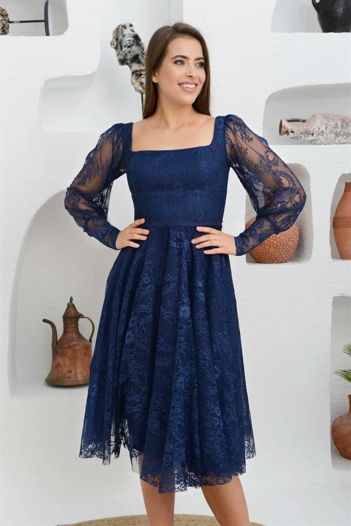 Dark blue shop semi formal dresses