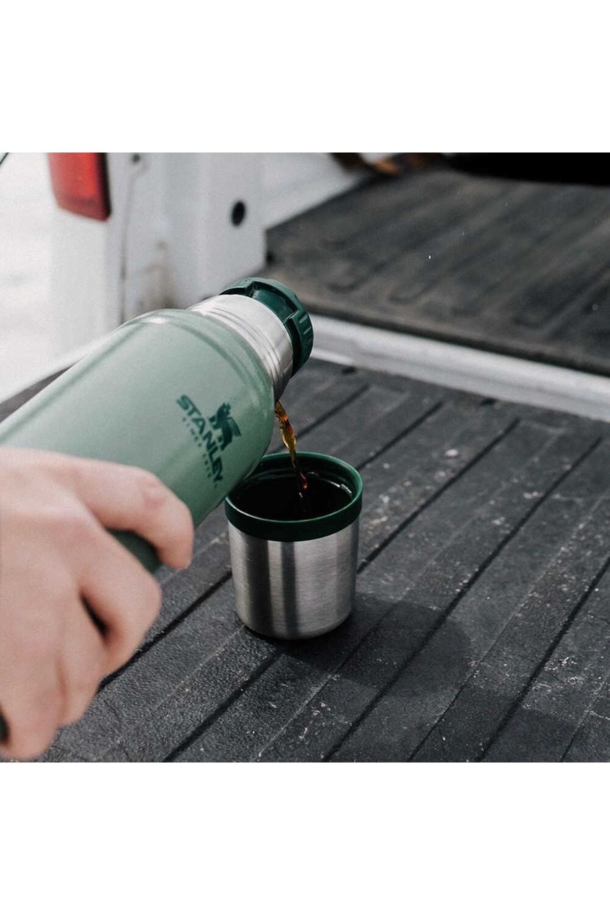 قمقمه کلاسیک 1 لیتری سبز  استنلی Stanley