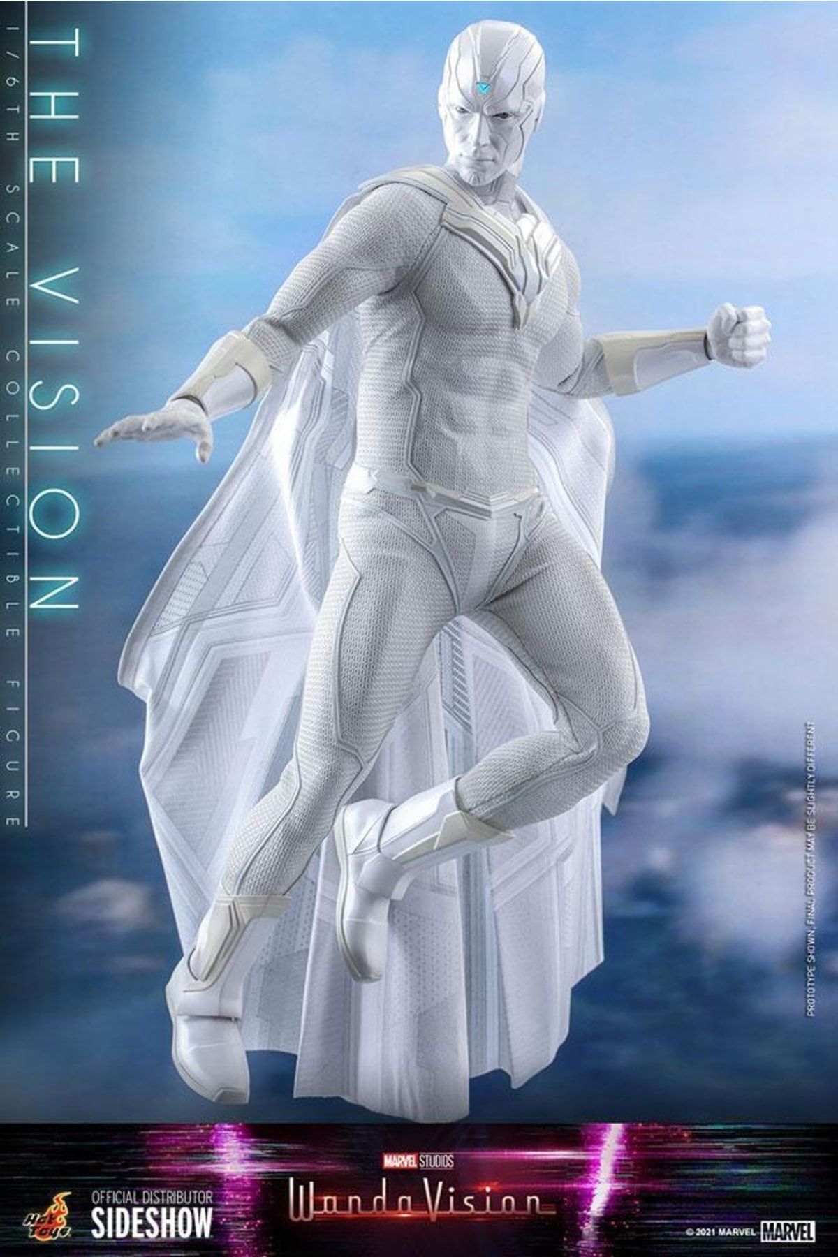 Hot Toys The Vision Sixth Scale Figure 908787 Tms54 Marvel