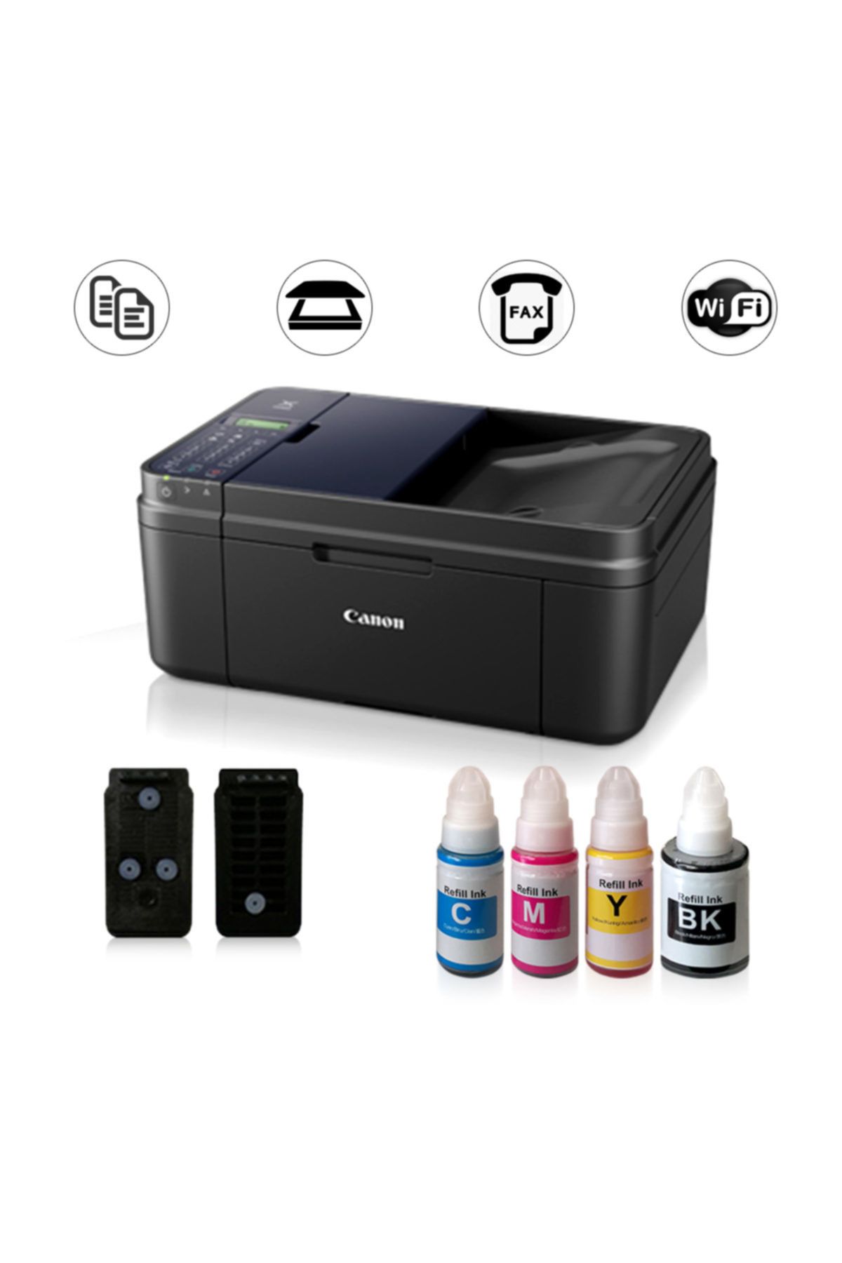 canon tipali kartuslu e484 wi fi yazici