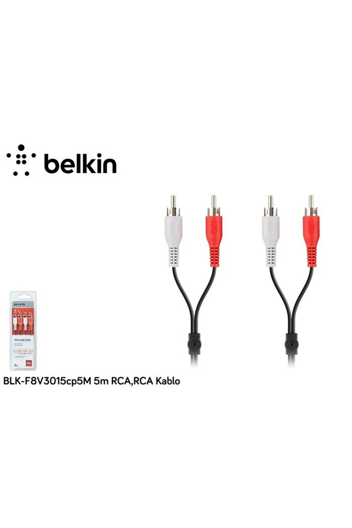 5m Rca,Rca Kablo f8v3015cp5m