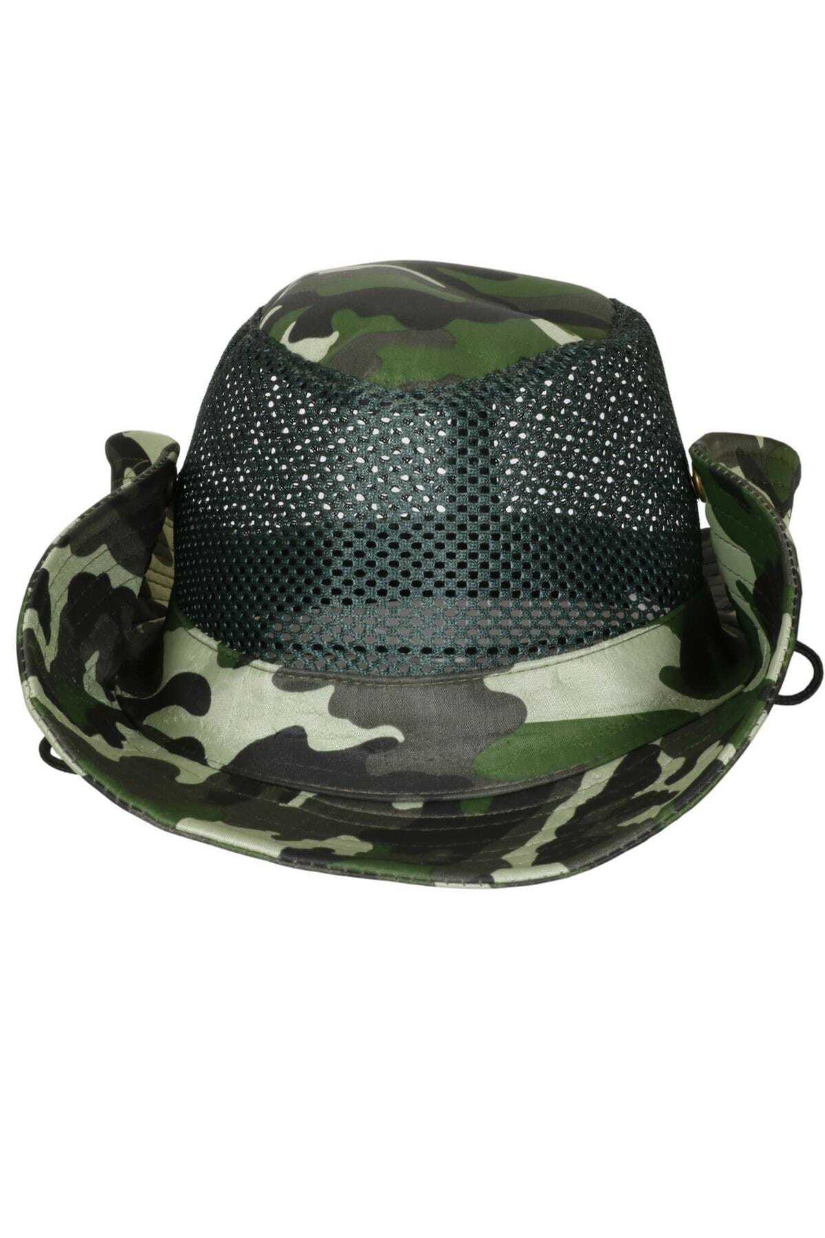 Modarar-Men's Green Cowboy Hat - RAR00274 4