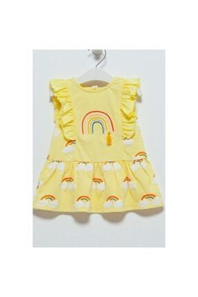 Kız Bebek Rainbow Elbise CARM-ELB7058