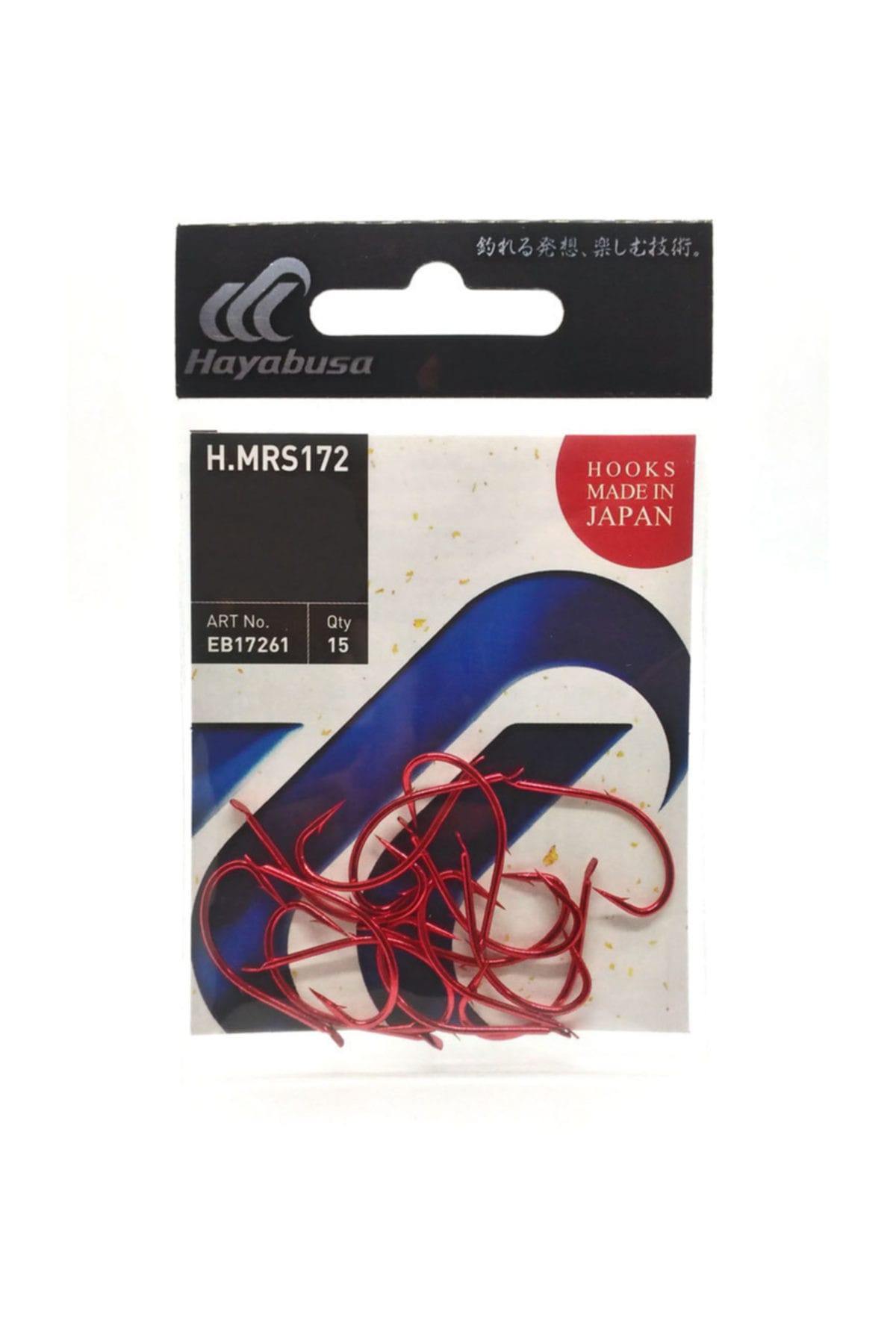 HAYABUSA HMRS172 Hooks Red Olta İğnesi No:5