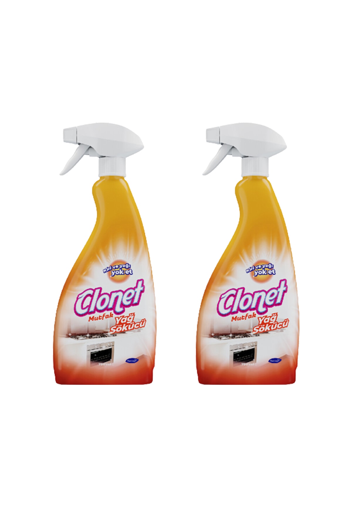 Clonet Diversey Mutfak Yağ Sökücü 750 Ml Extra 2 Adet