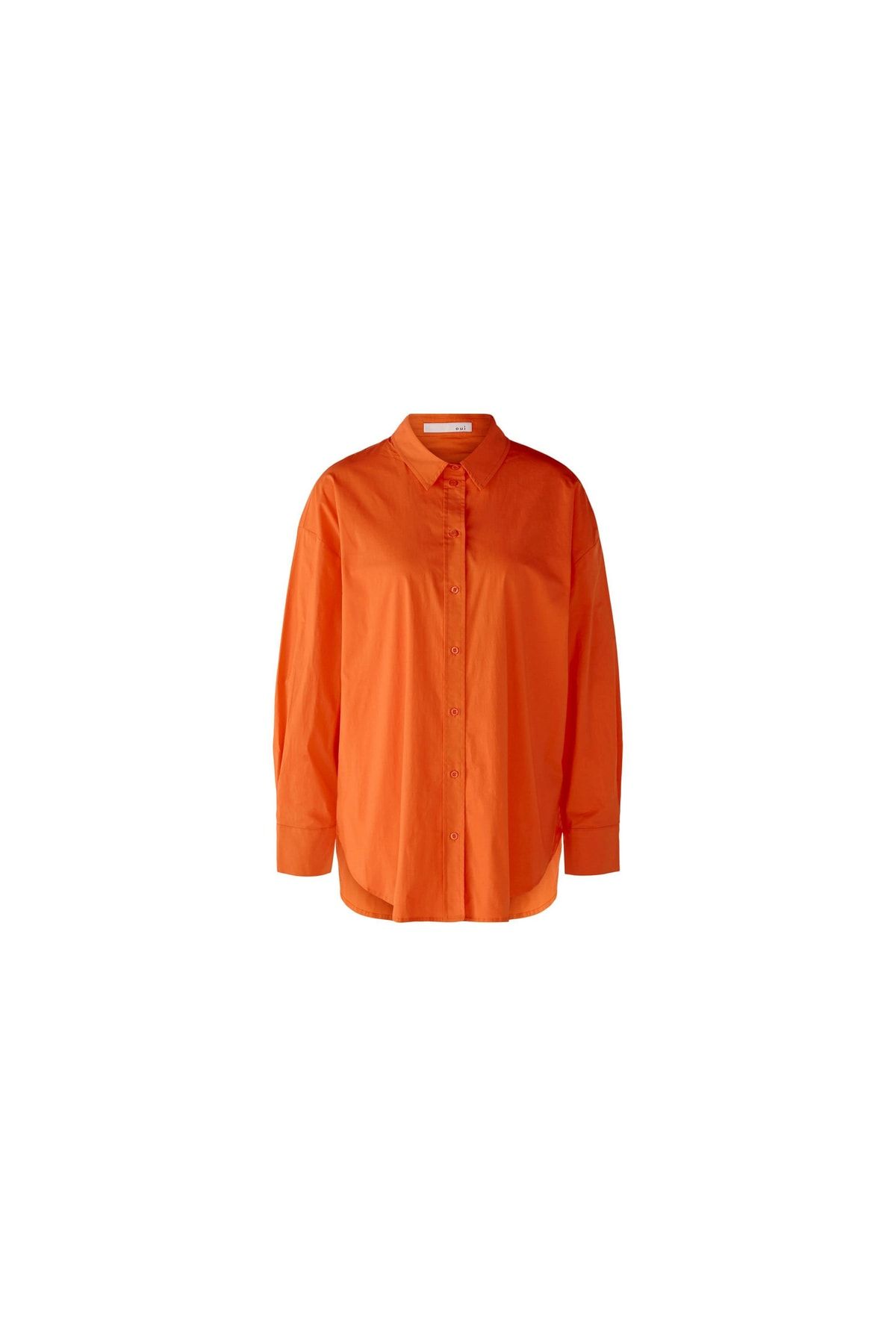 Oui Bluse Orange Regular Fit