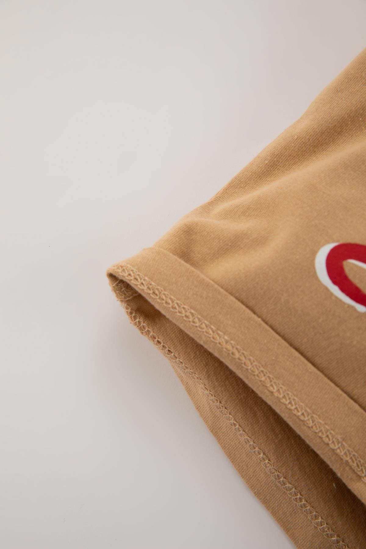 Defacto Erkek Bebek Dinazor Baskılı Kısa Kollu Tişört Şort 2'li Takım fotoğrafı 5 (önizleme)