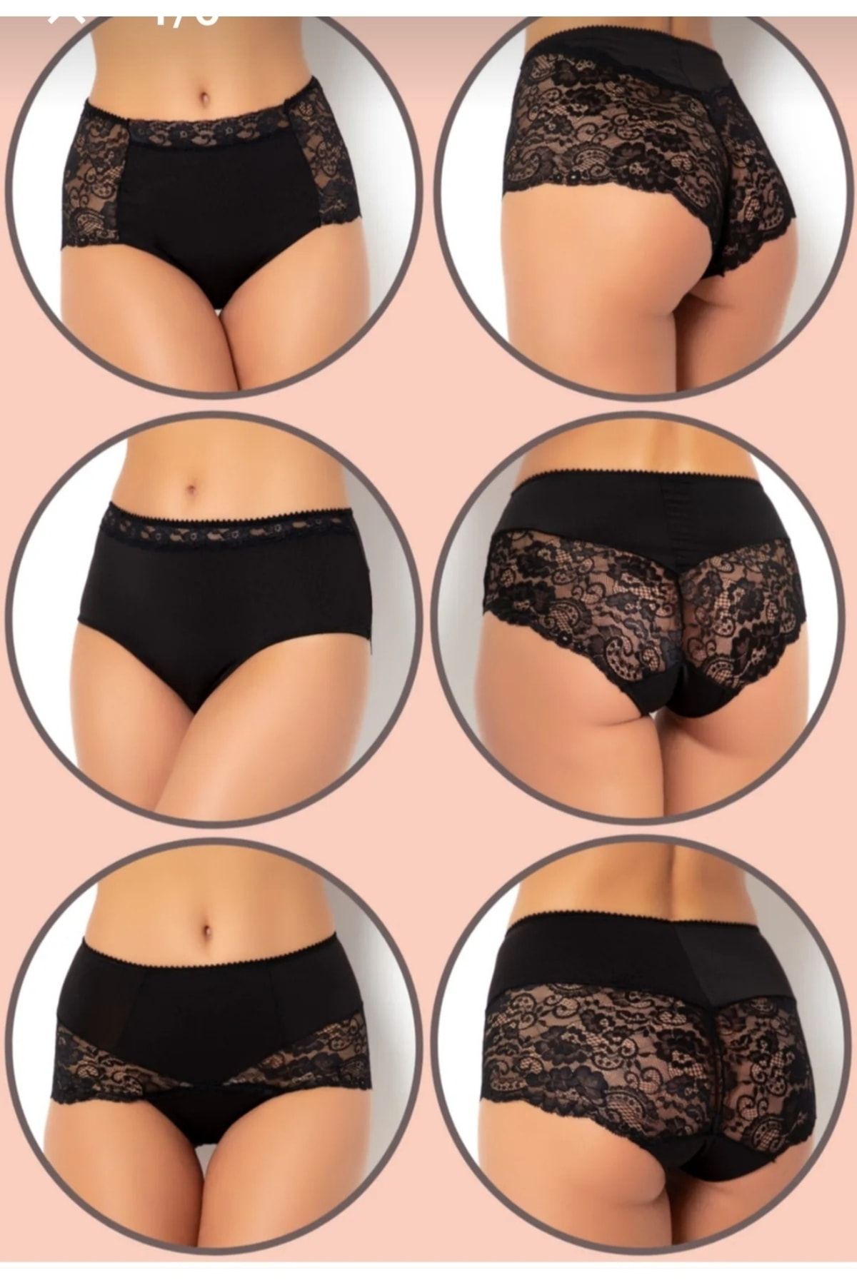 Trendyol Curve Black Lace Detailed Bustier-Panties Underwear Sets  TBBSS23DG00000 - Trendyol