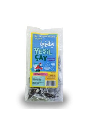 LAZİKA Yeşil Çay 25li Piramit Poşet & Hatmi Çiçeği- Bergamot, El Yapımı Yeşil...