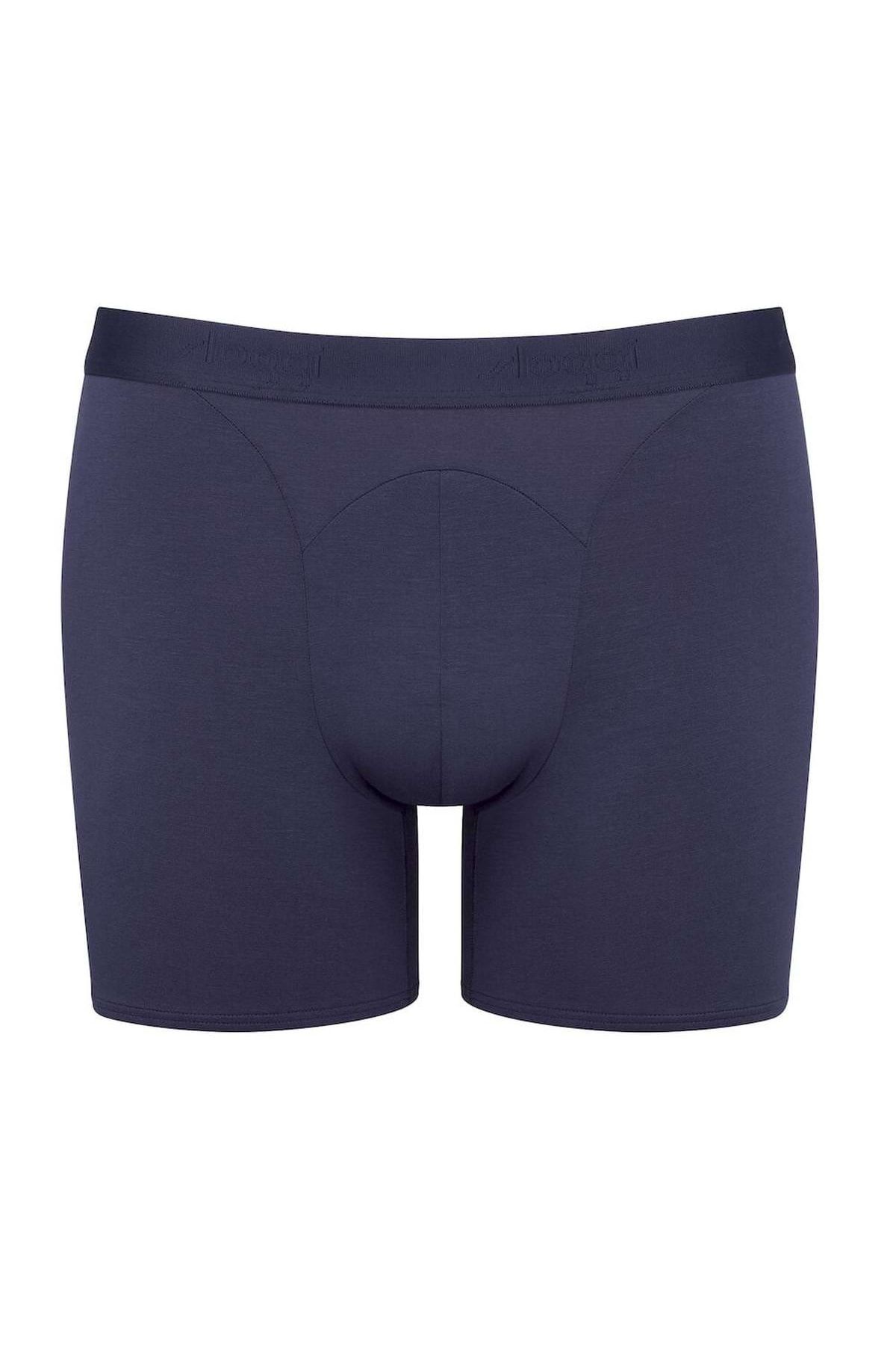 SLOGGI-Herren Boxershorts, 2er-Pack – „Ever Soft Short“, Modal, einfarbig 2