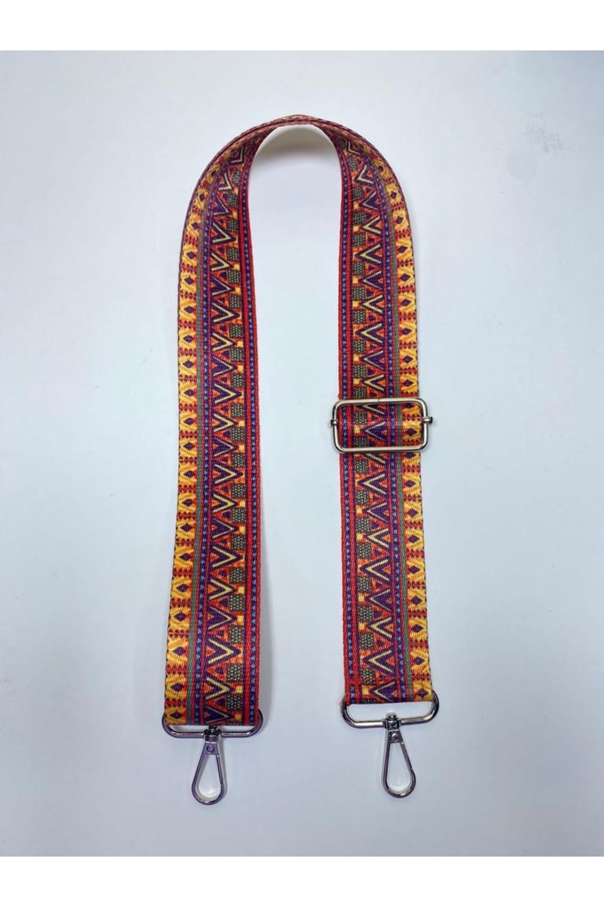 Authentic Patterned Bandolier / Bag Handle / Patterned Bag Handle / Adjustable Bag Handle