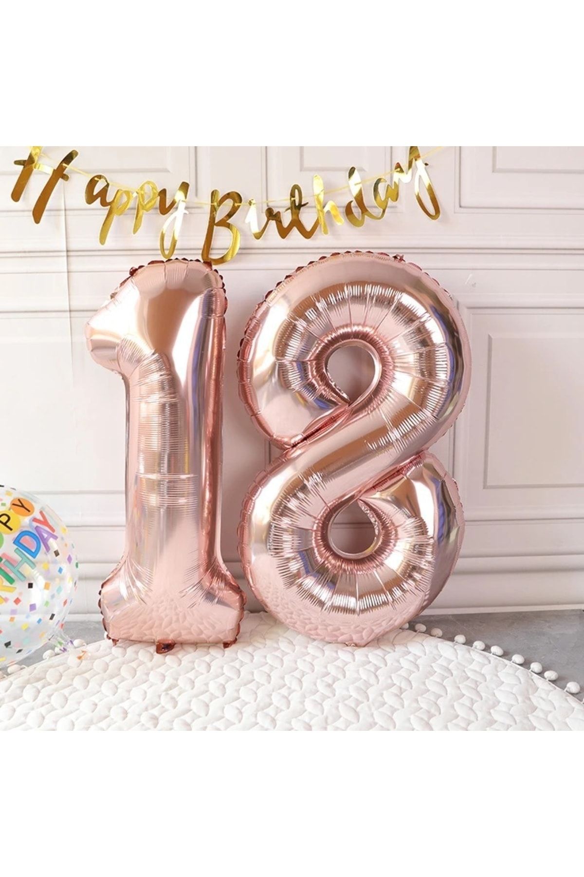 Gold 18 balloons deals