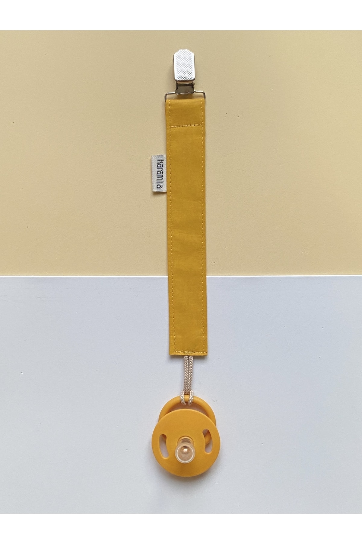 KARAMİLA 3’lü Set Emzik Askısı - Emzik Zinciri - Emzik Tutacağı fotoğrafı 4 (önizleme)