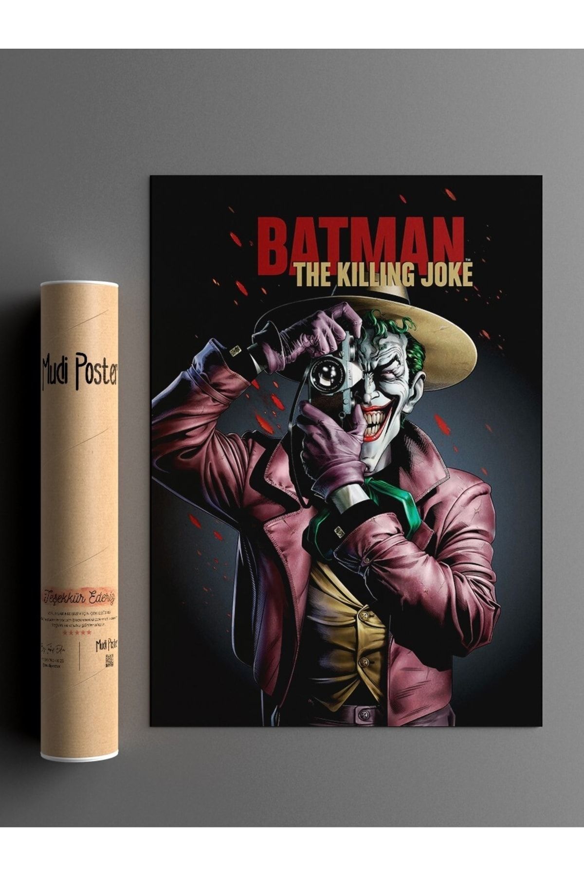Mudi Store-The Killing Joke Poster, Frameless Tv Movie Poster 3