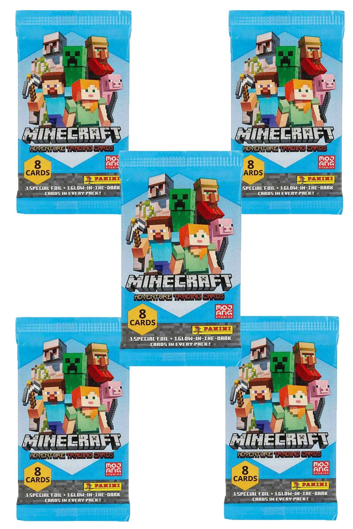 hediyecik Minecraft Macera Koleksiyon Kartları Destek Paketi 5 Paket ...