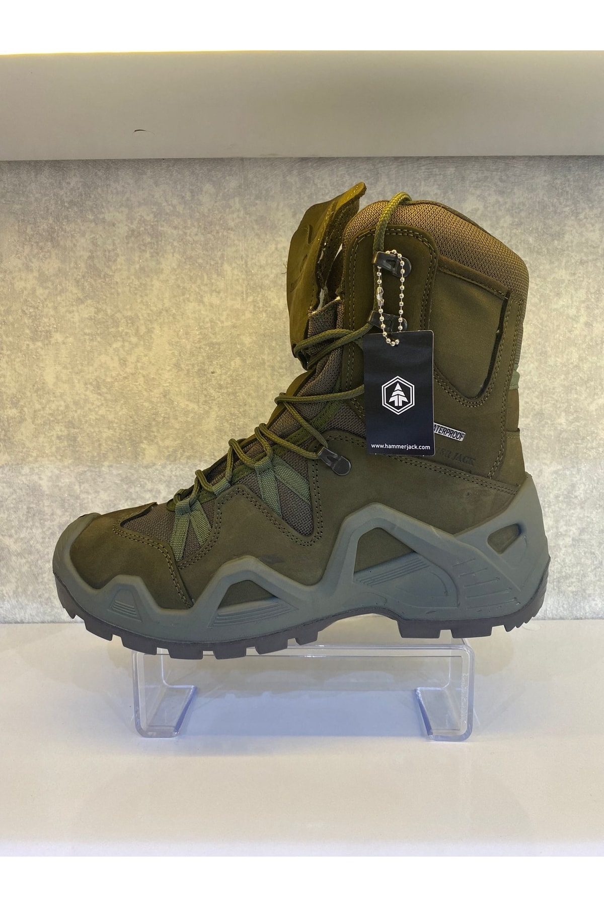 Hammer Jack Hammerjack Erkek 100 Leather Su Geçirmez Uzun Kar Botu