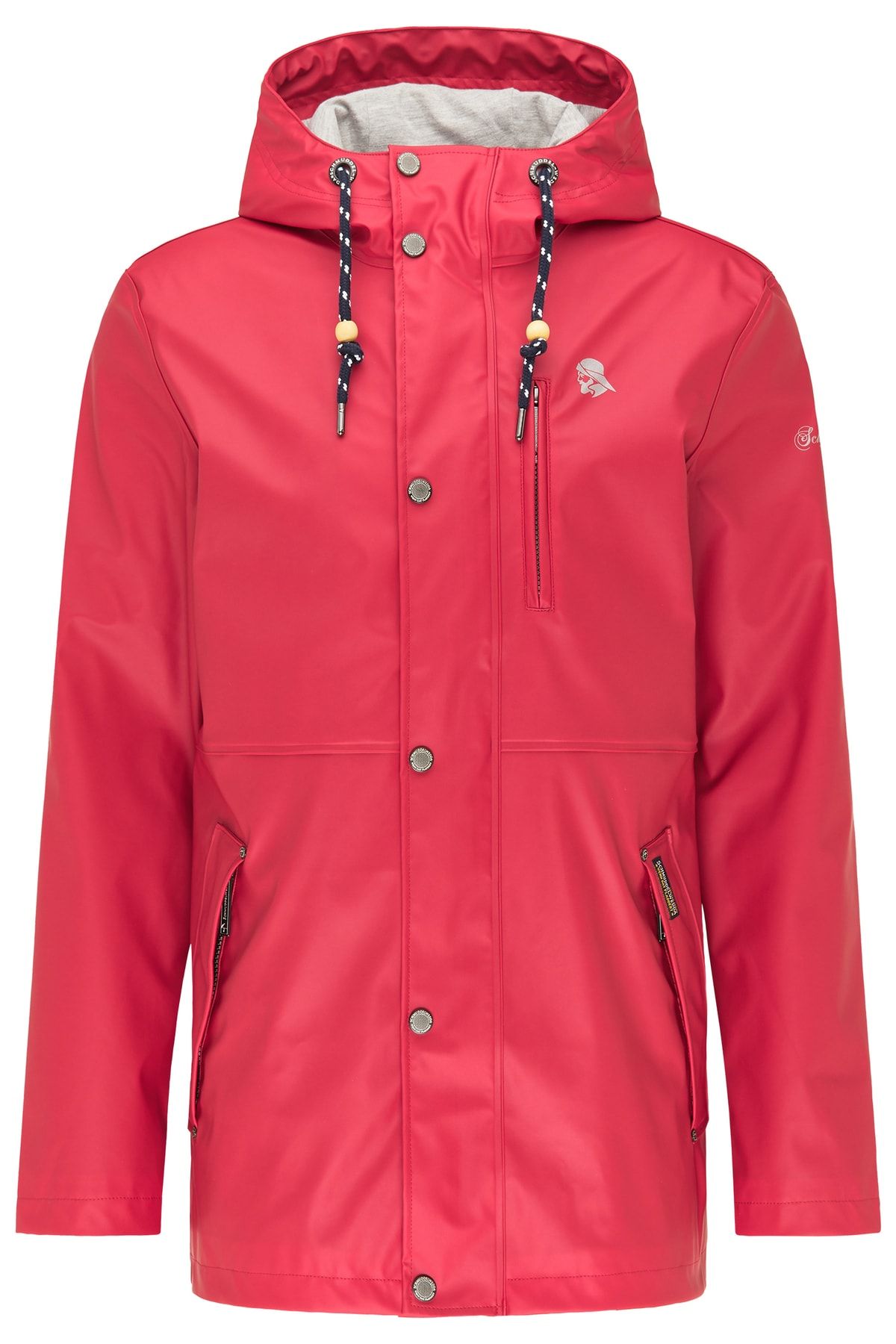 Schmuddelwedda Regenjacke Rot Basic Fast ausverkauft