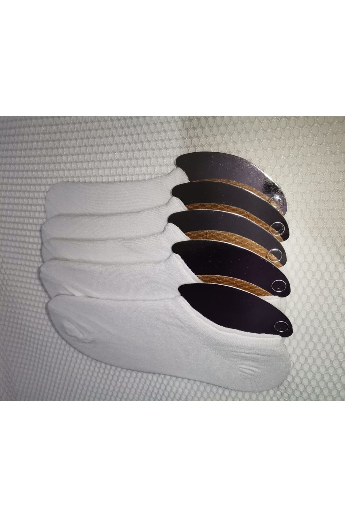 5 Li Kadin Sneakers Beyaz Görünmez Çorap — görsel 6 · 32148365873