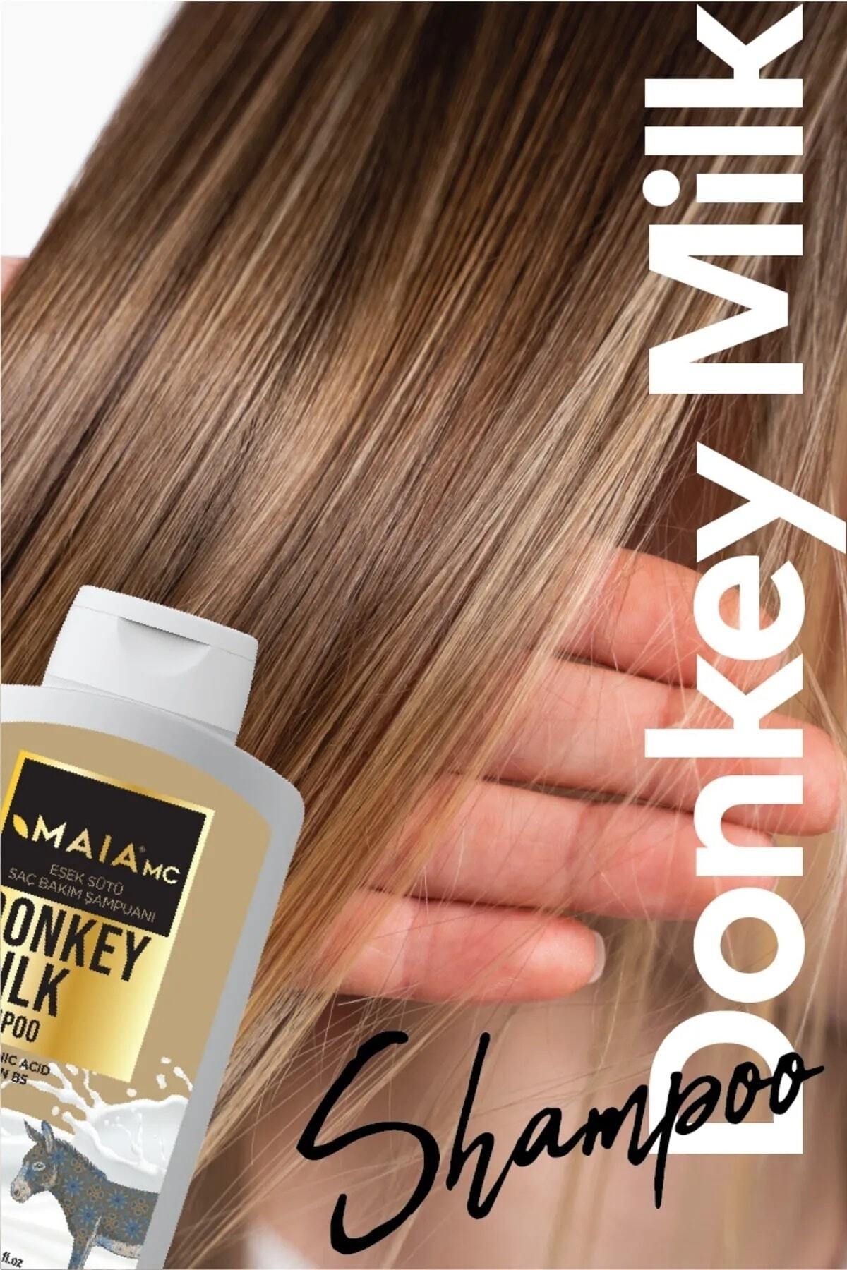 Maia mc-400ml Donkey Milk Hair Care Shampoo - 2 Pieces 6