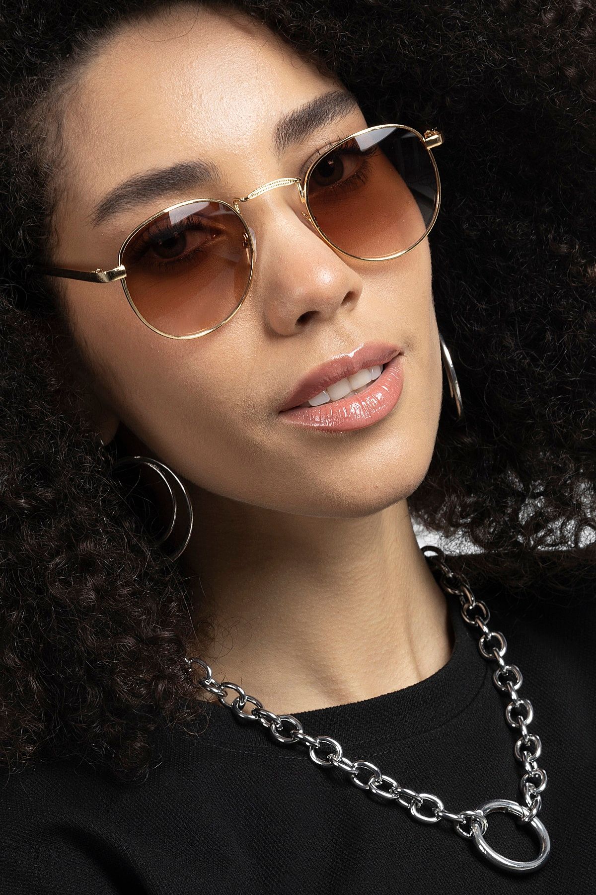 Glasses round metal deals