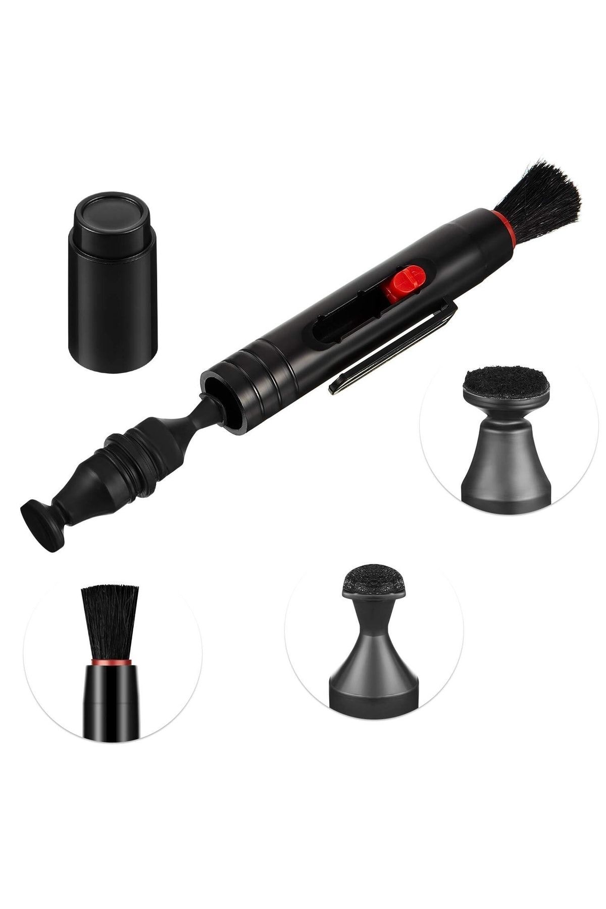 3 In 1 Fotoğraf Makinesi Temizleme Kalemi Dslr Vcr Dc Kamera Lensler Vr Gözlük Temizleme Kalemi