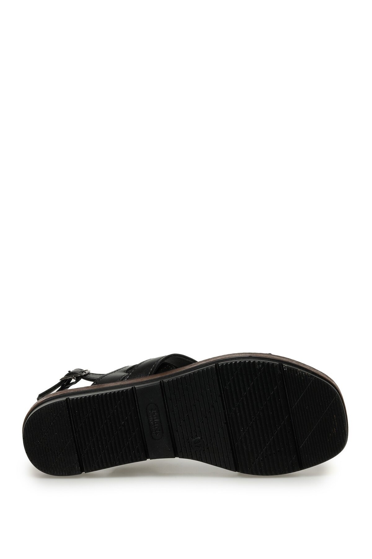 صندل زنانه مشکی Polaris | 321122.Z 3FX اورجینال - تصویر 6