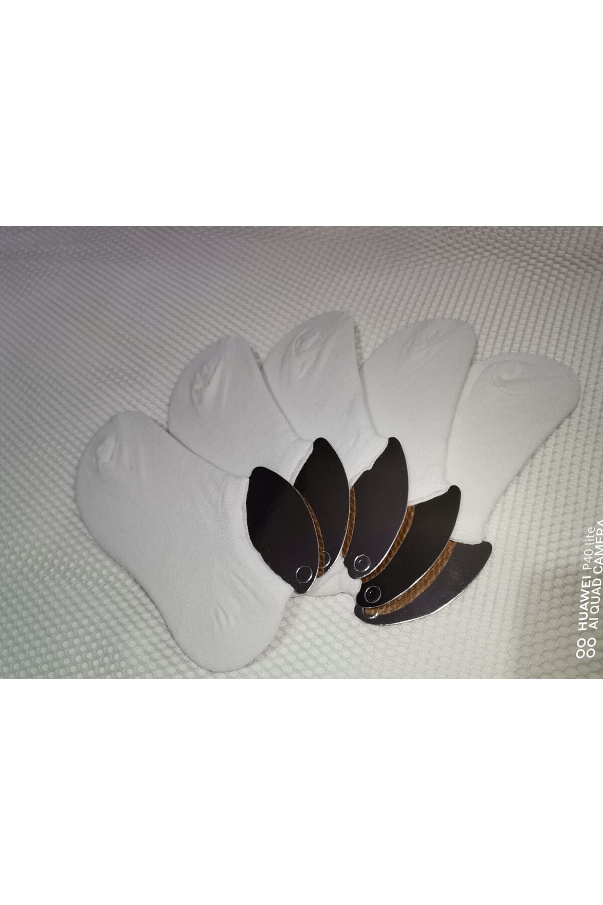 5 Li Kadin Sneakers Beyaz Görünmez Çorap — görsel 2 · 32148365873