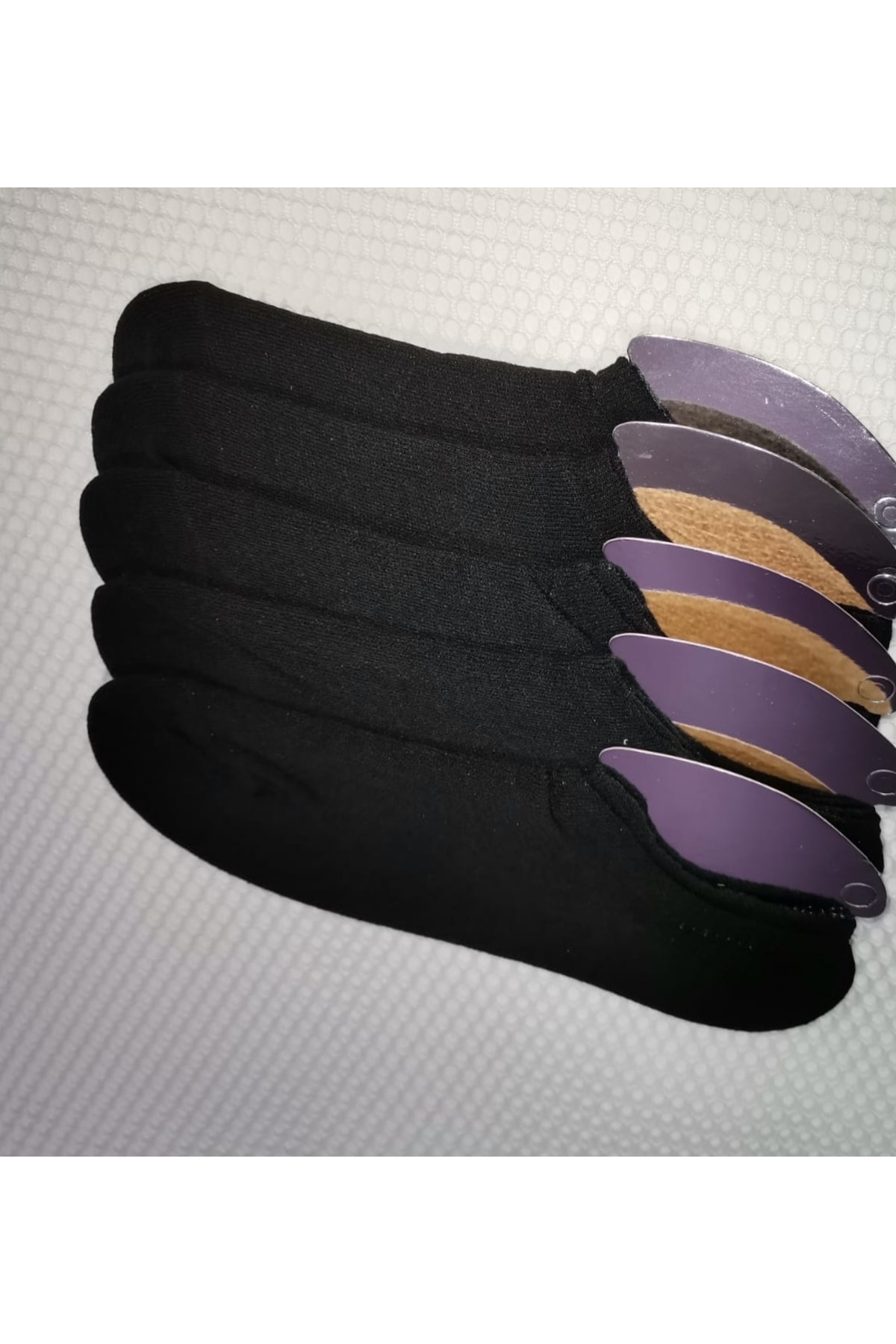 5 Li Kadin Sneakers Siyah Görünmez Çorap — görsel 2 · 32148365874