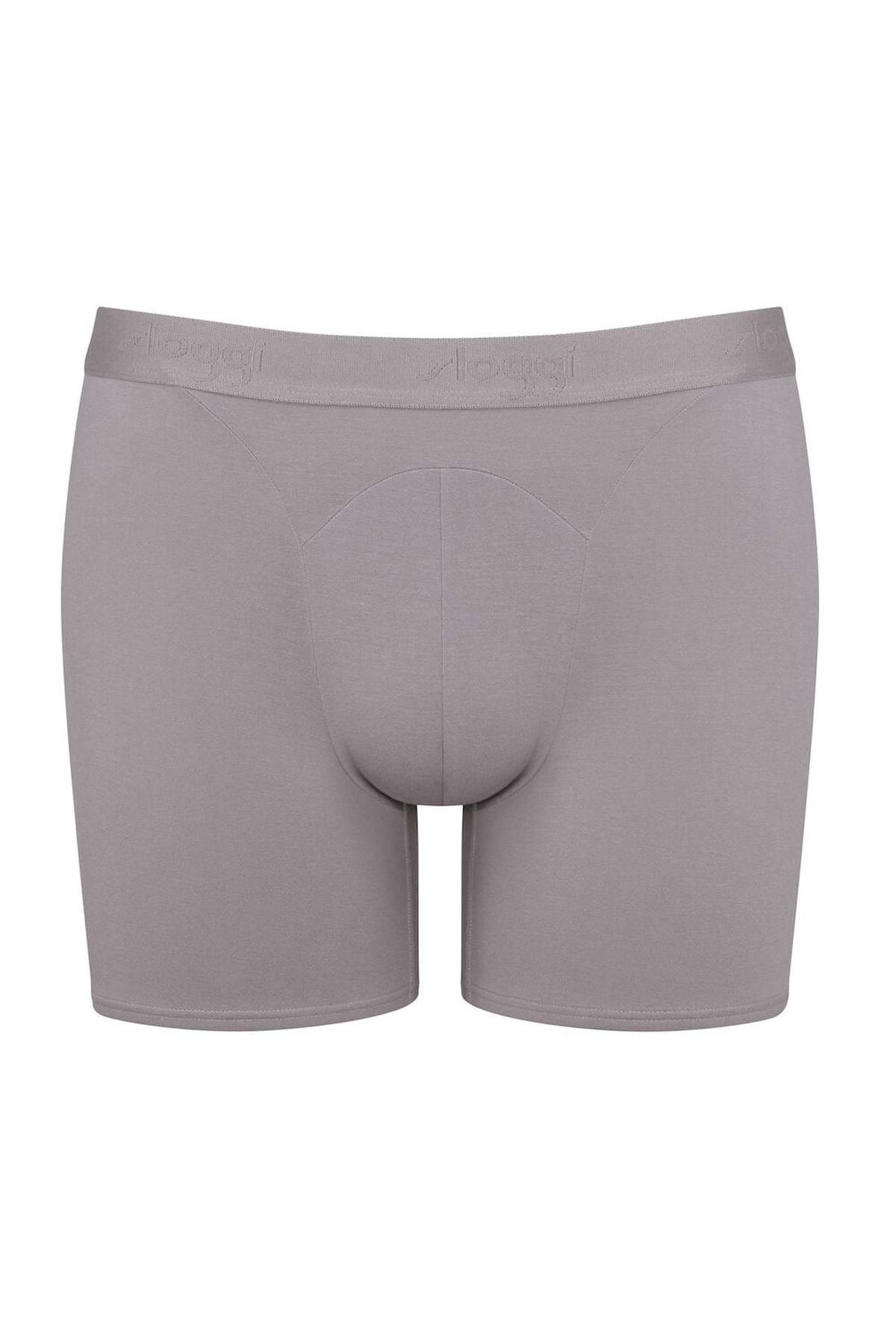 SLOGGI-Herren Boxershorts, 2er-Pack – „Ever Soft Short“, Modal, einfarbig 2