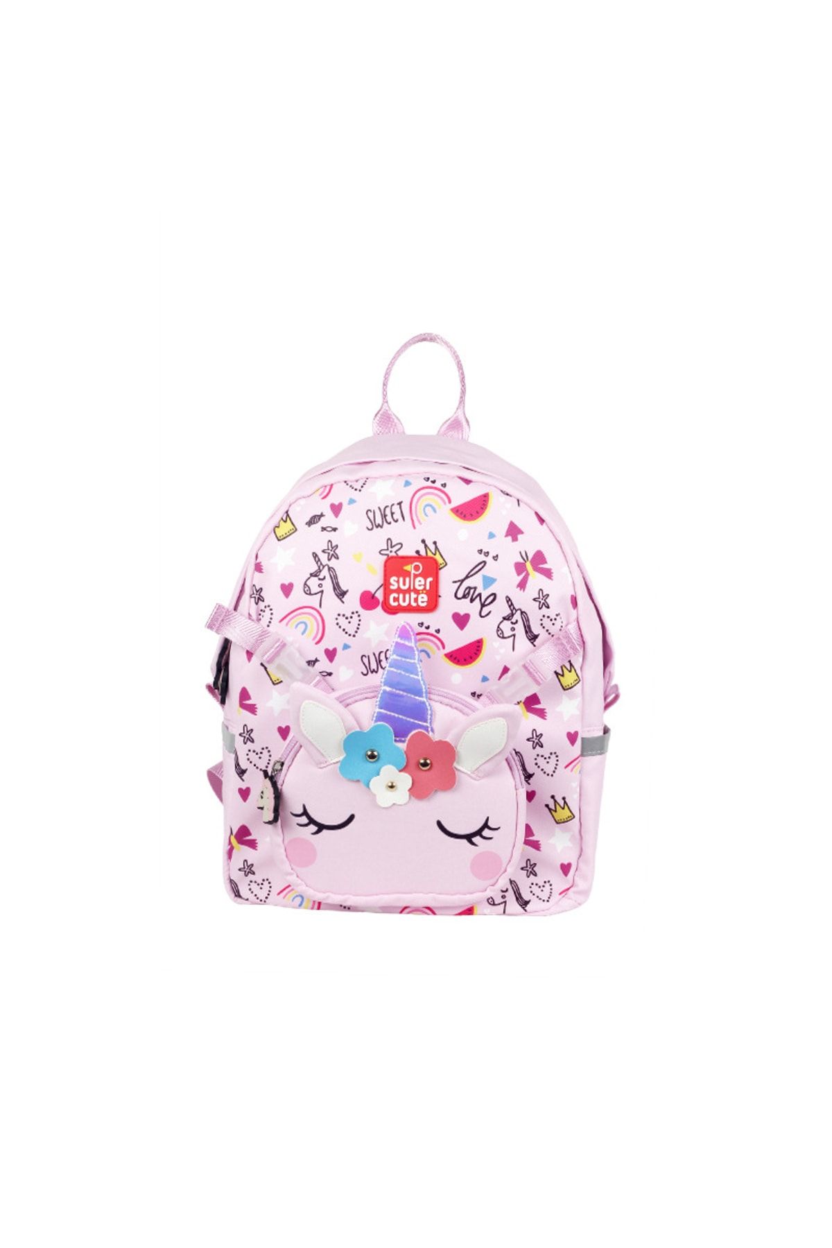 Supercute Two In One - Unicorn (rucsac Pentru Școală Pentru Copii) Femeie - Mărime unică