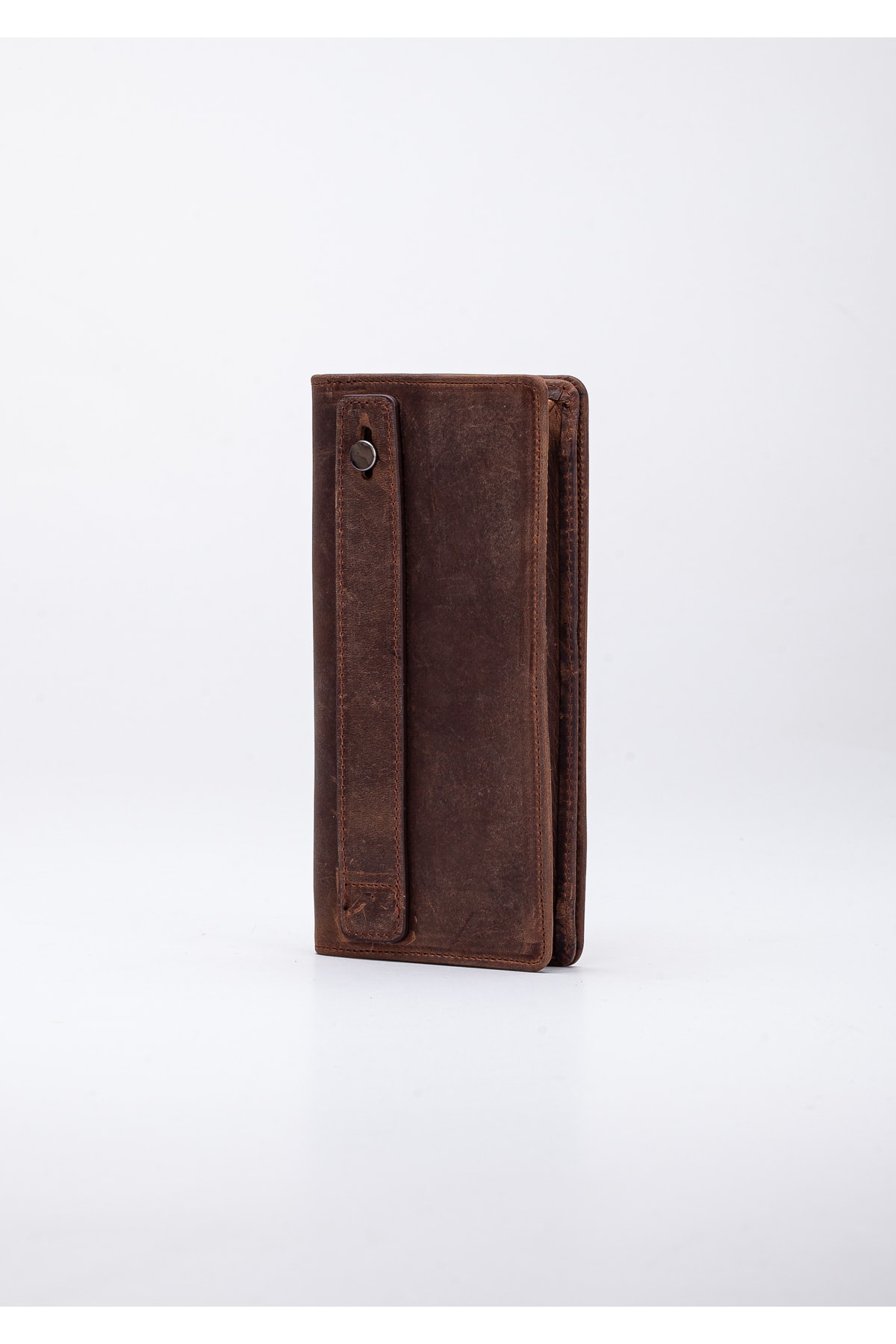 کیف پول مردانه قهوه ای Niki Leather | KOD-801 اورجینال - تصویر 4