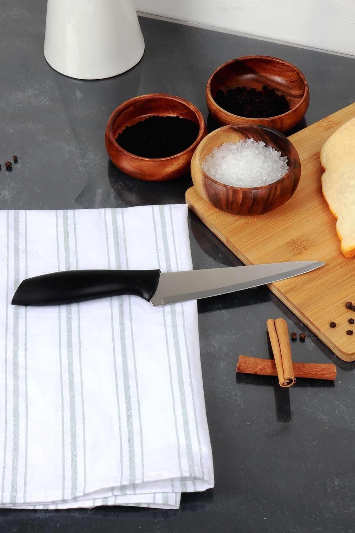 ست چاقو فولاد ضد زنگ 3 پارچه ارگونومیک
