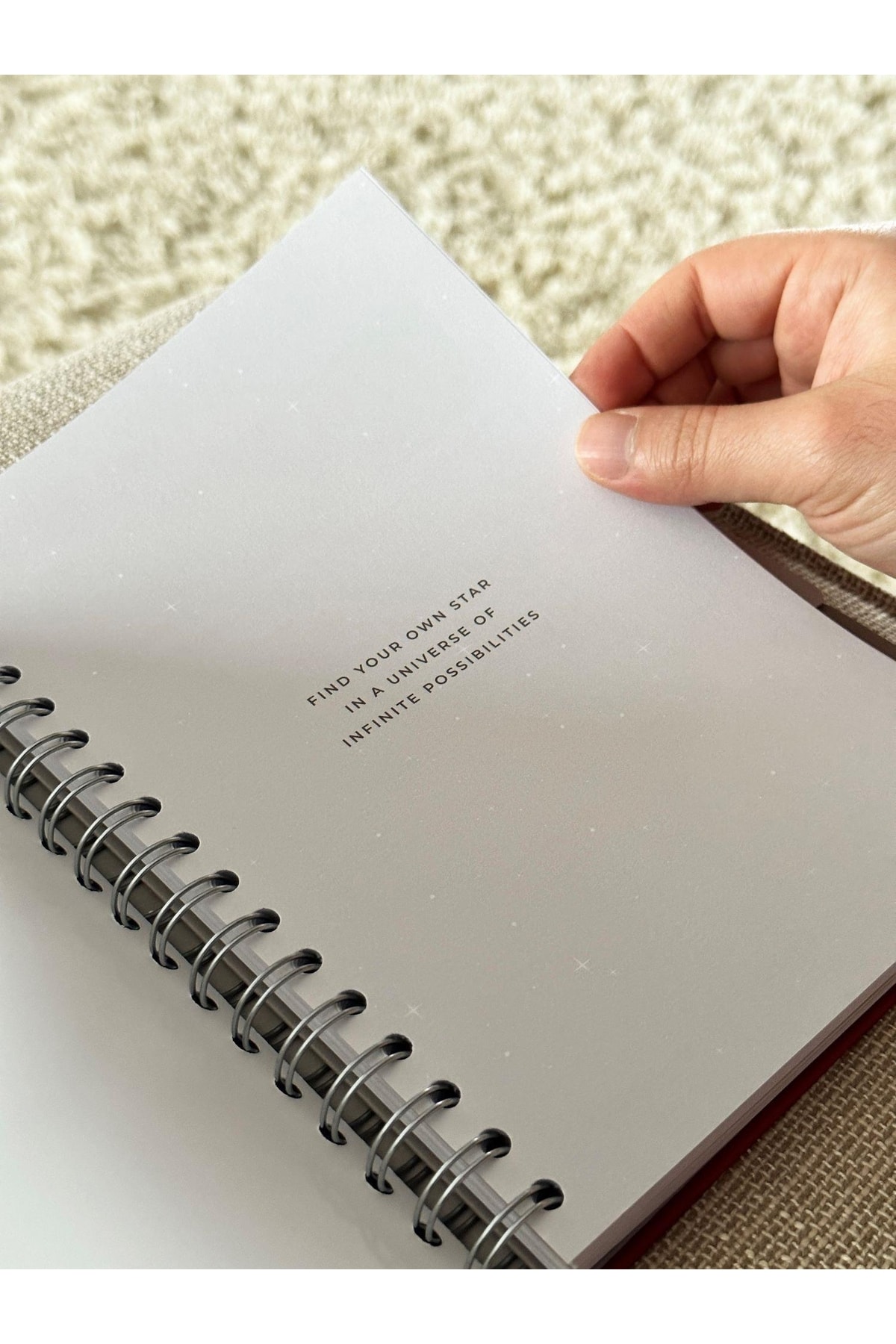 Victoria's Journals Gizli Spiralli Süresiz Planlayıcı Defter 3 Bölmeli ...