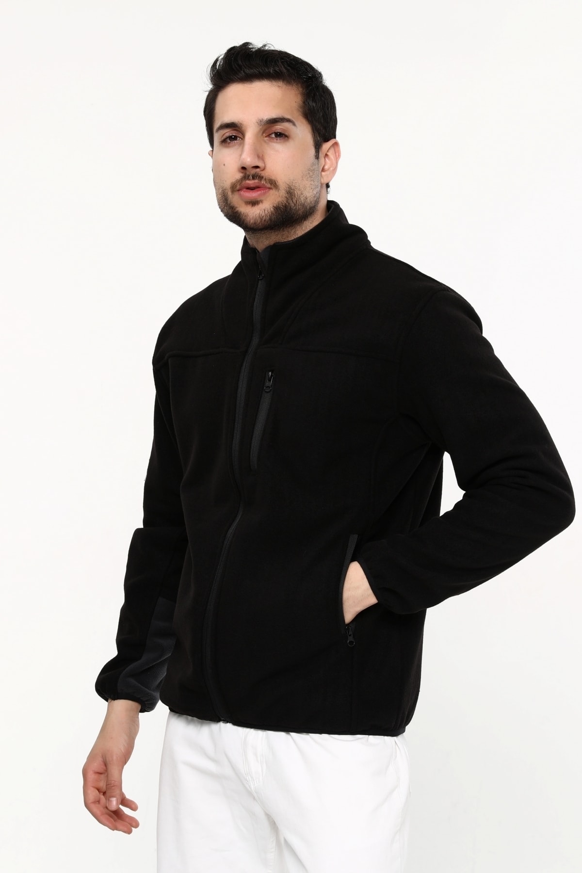 Polar Mont Çift Katlı Kalın Kumaş 5 Cepli Siyah - Füme — مشکی TYC00838292607 — تصویر 5 از 8