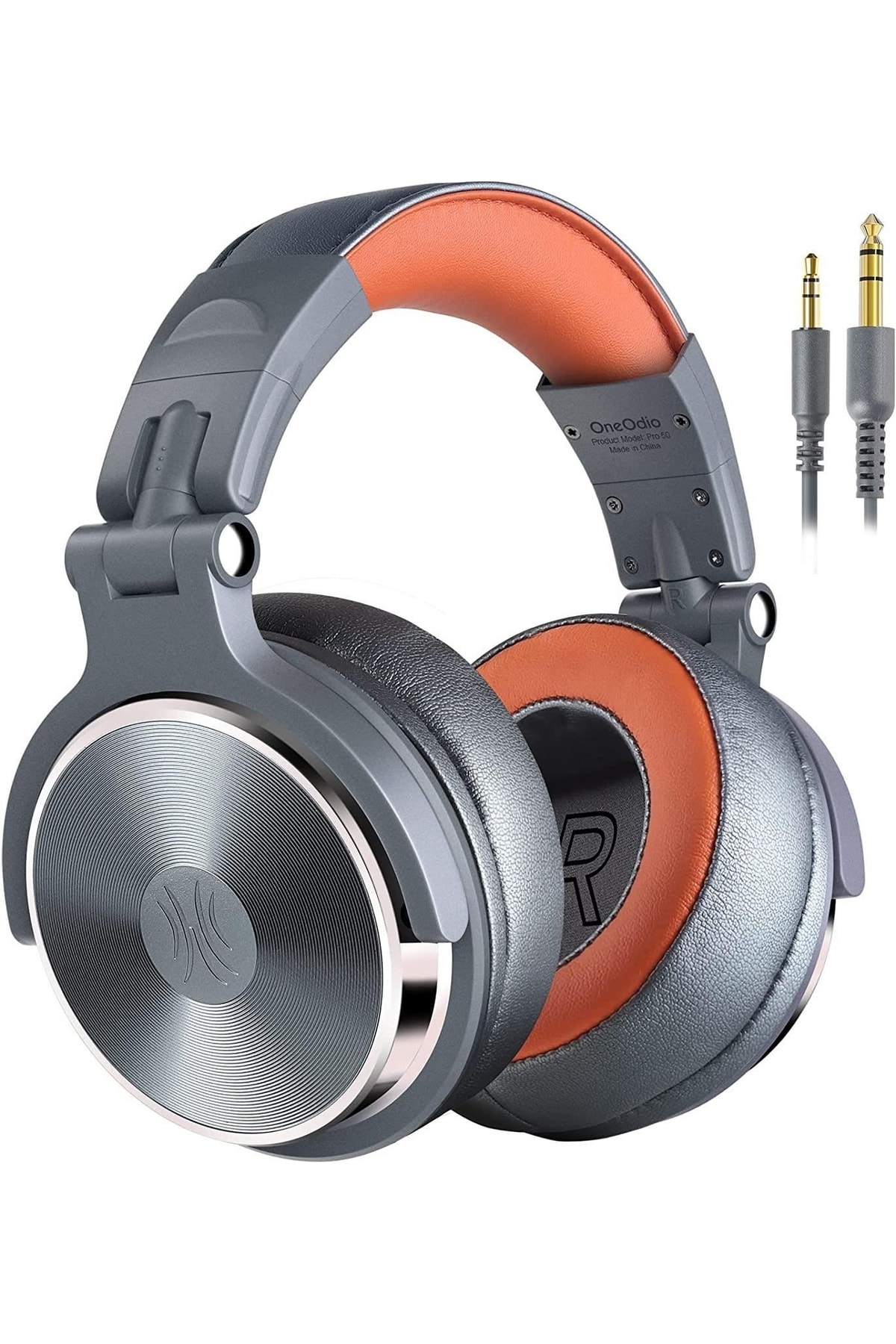 Oneodio Pro50 Kulak Üstü Kablolu Dj Kulaklığı (silver)