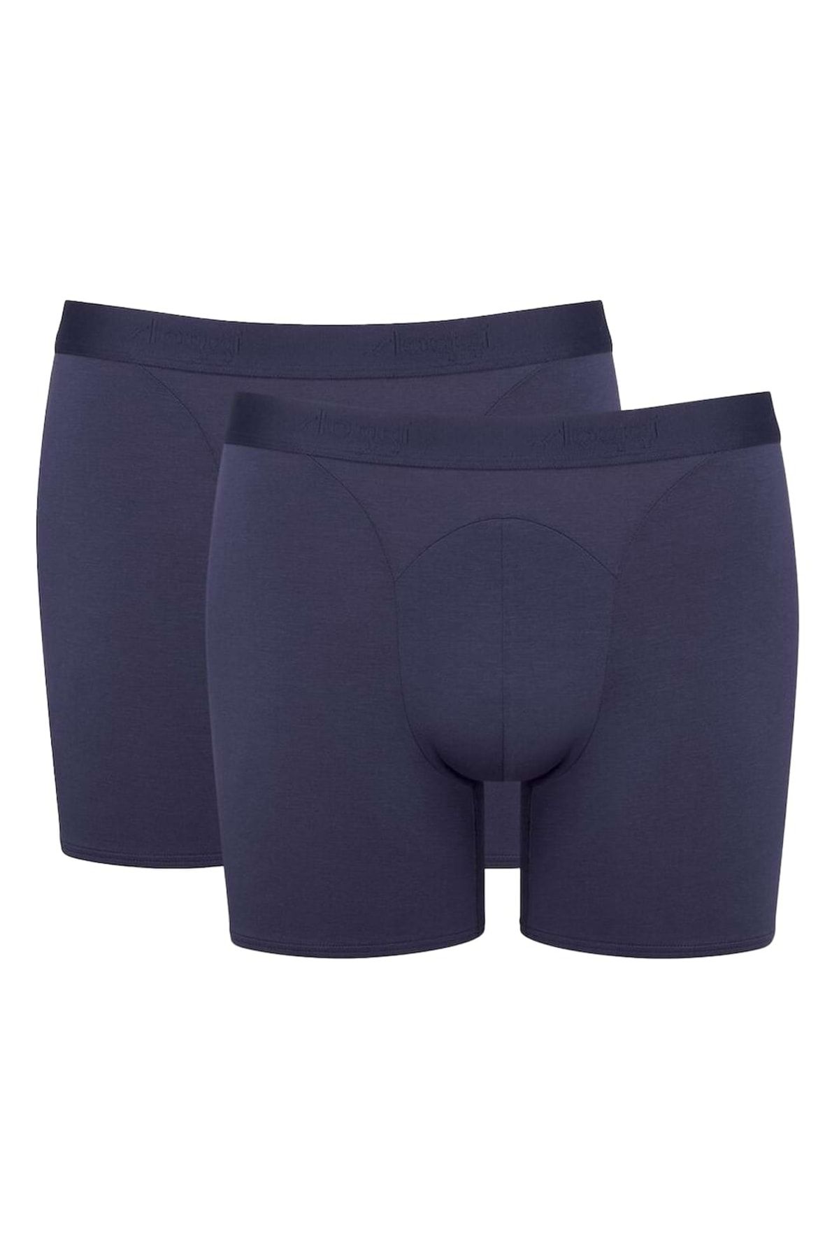 SLOGGI-Herren Boxershorts, 2er-Pack – „Ever Soft Short“, Modal, einfarbig 1