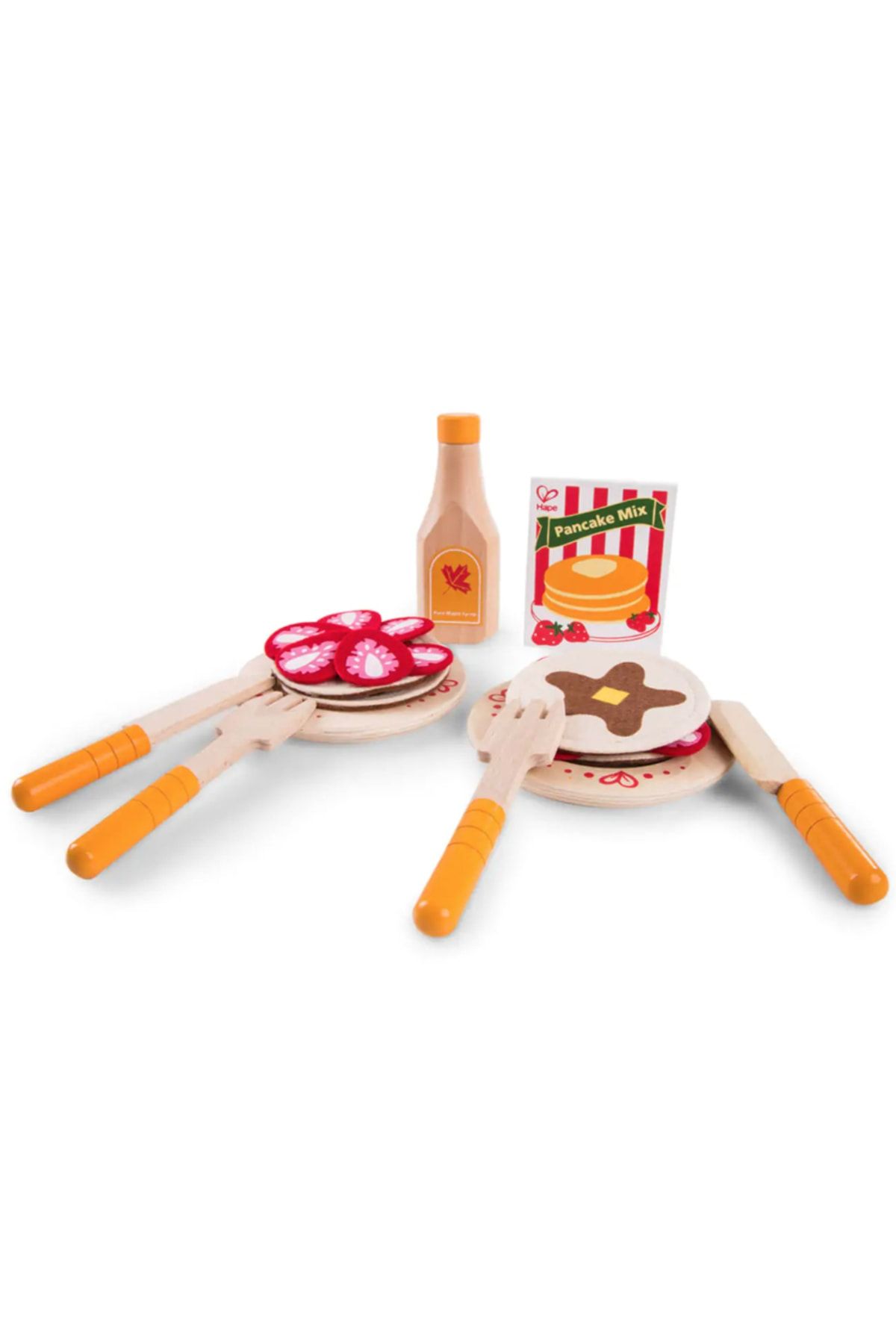 Hape-مجموعة عرض الفطائر الخشبية من ليتل شيف 4
