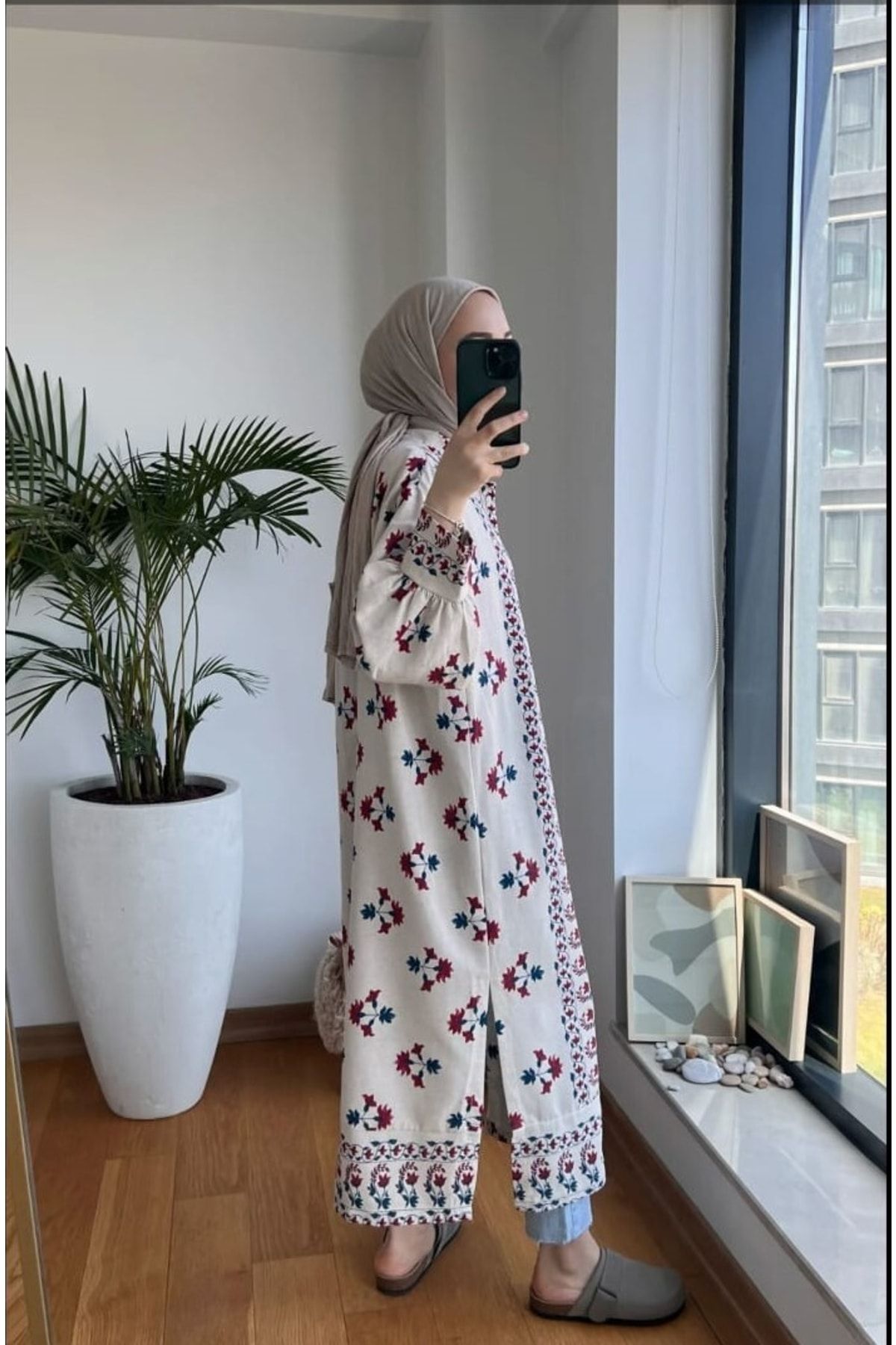 Hijab on sale kimono outfit