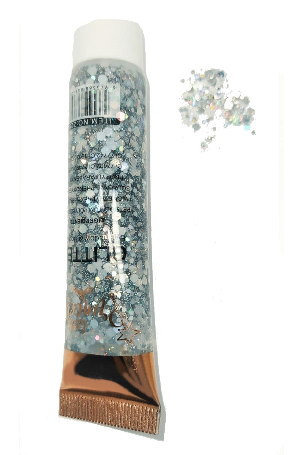 MONİCATİME Yüz Ve Vücut Simi (gri Jel Glitter)