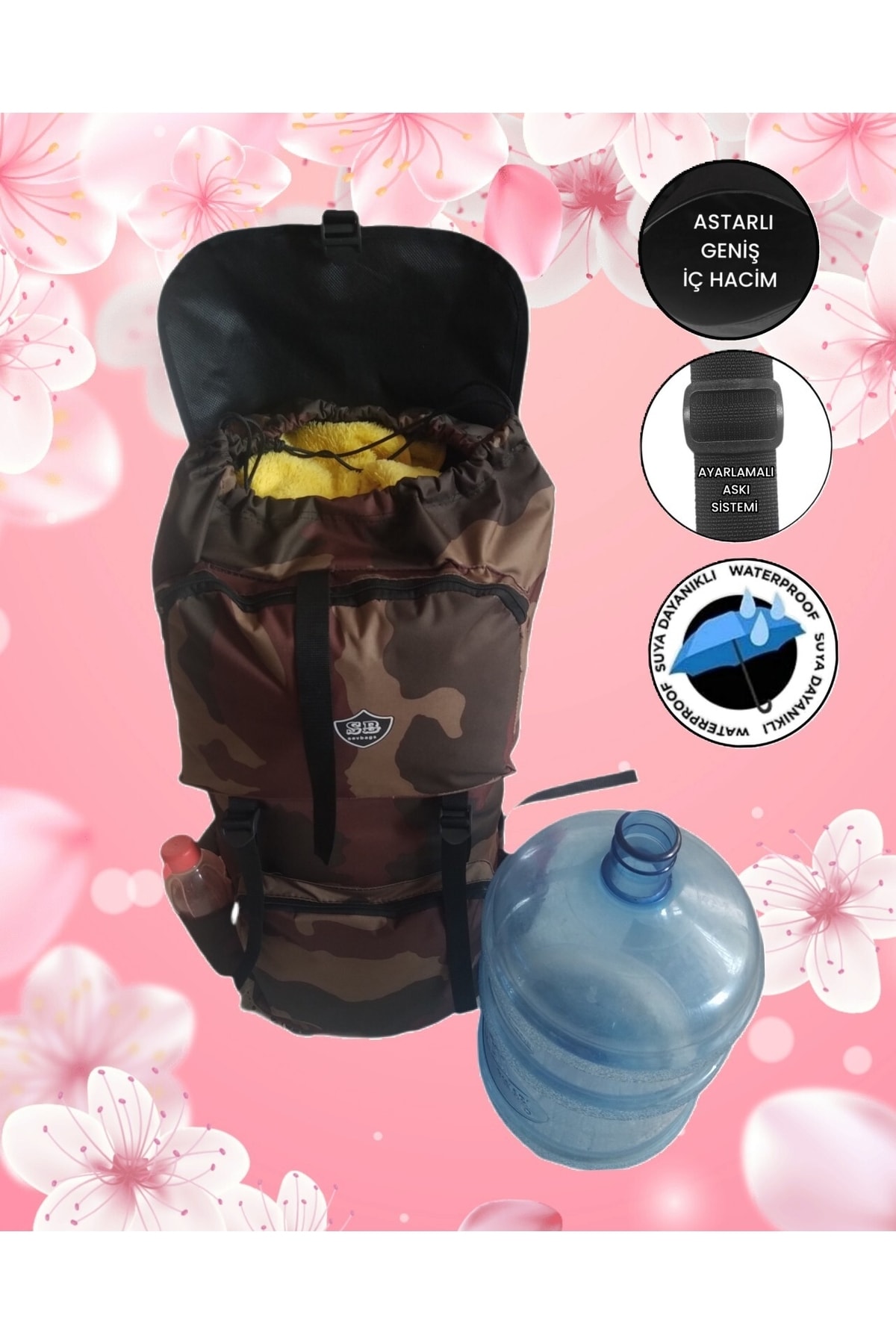 کوله پشتی SEVBAGAS XL SIRT کوله پشتی SEVBAGAS XL SIRT