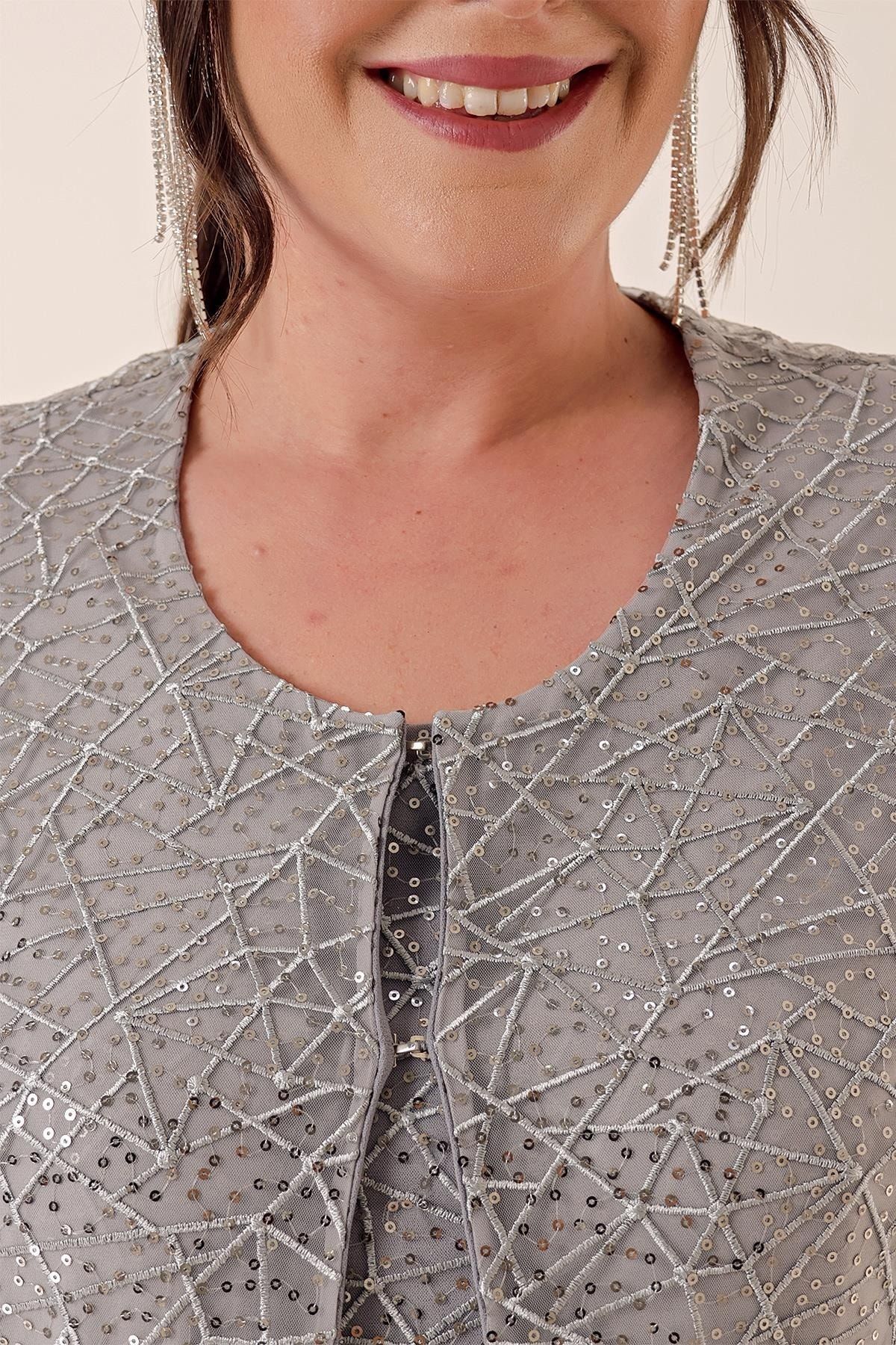 Womens silver dress store jacket