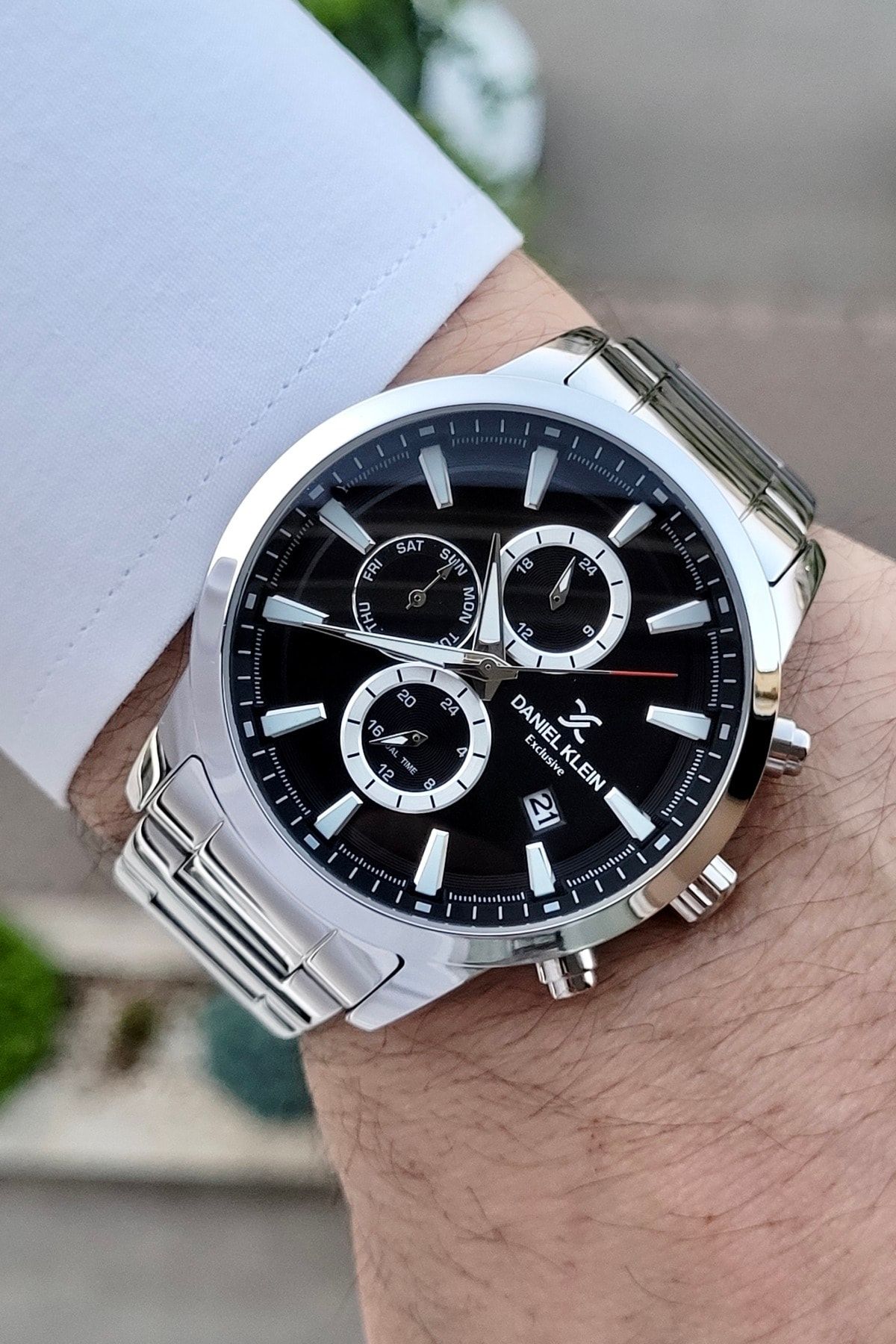 Daniel klein chronograph settings discount