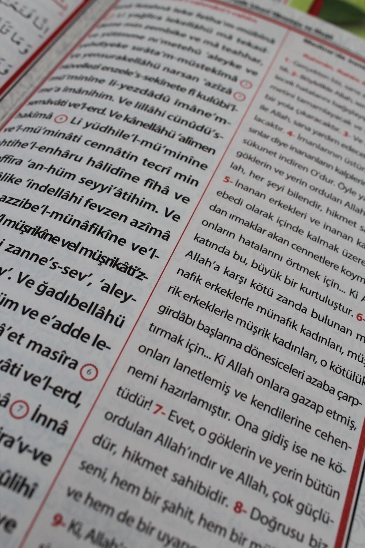 Merve Yayınları Hediyelik 10 Adet Sesli Yasin-i Şerif Okunuşlu Ve Mealli Orta Boy 64shf(17x24cm) fotoğrafı 6 (önizleme)