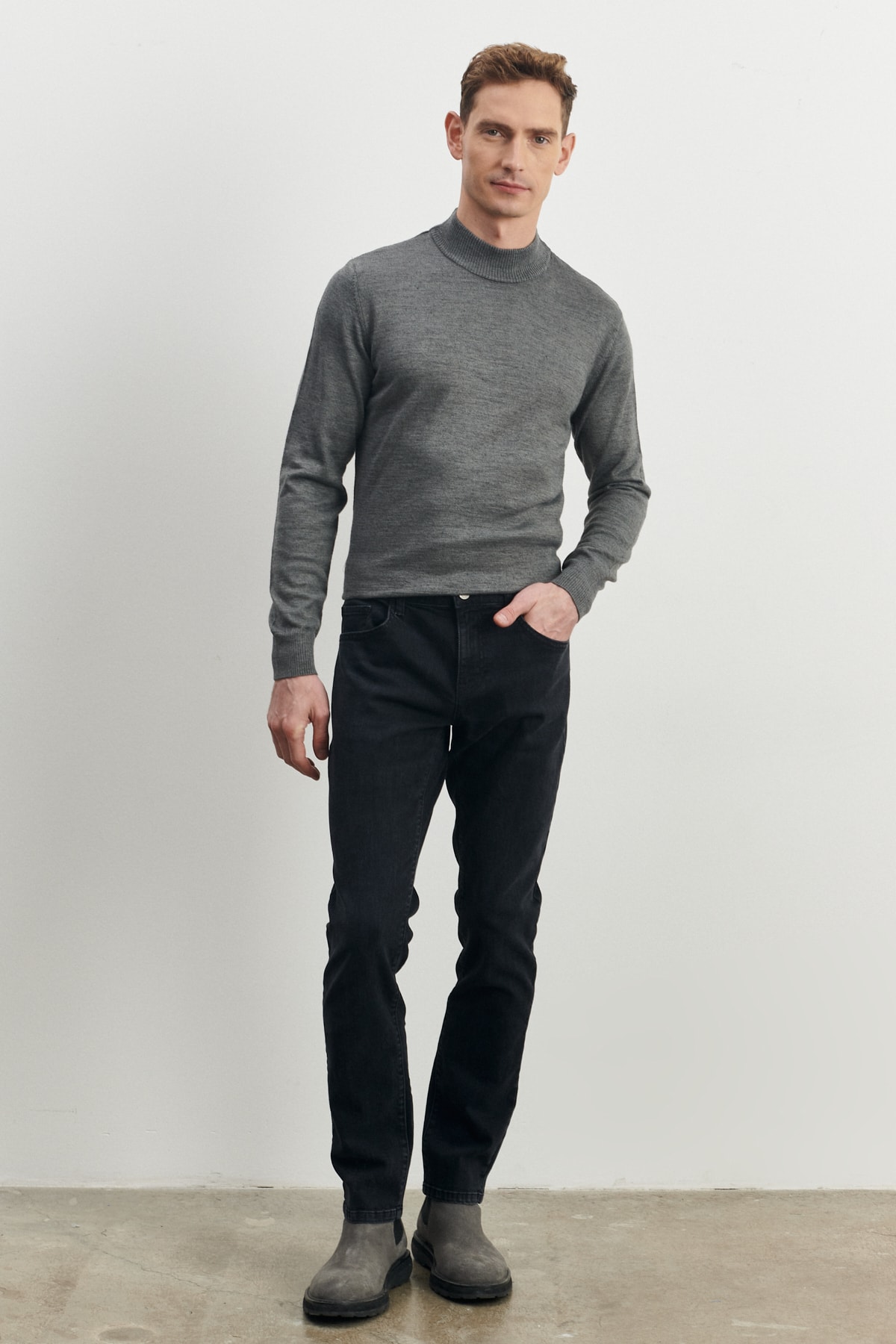 AC Co Alt ny ld z Classics Erkek Antrasit Slim Fit Dar Kesim Magic ac-co-alt-ny-ld-z-classics-erkek-antrasit-slim-fit-dar-kesim-magic